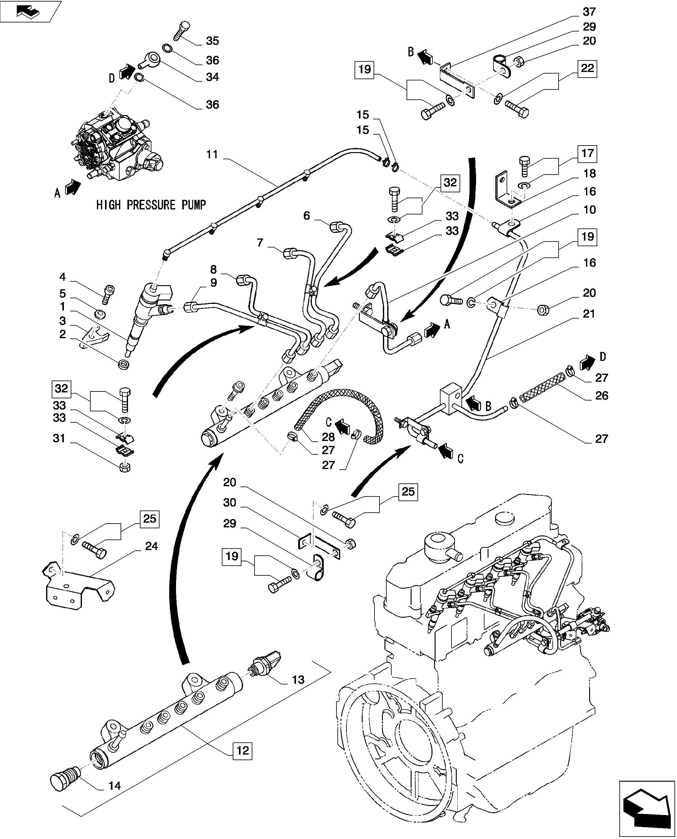 FUEL SYSTEM — kobelco parts diagram