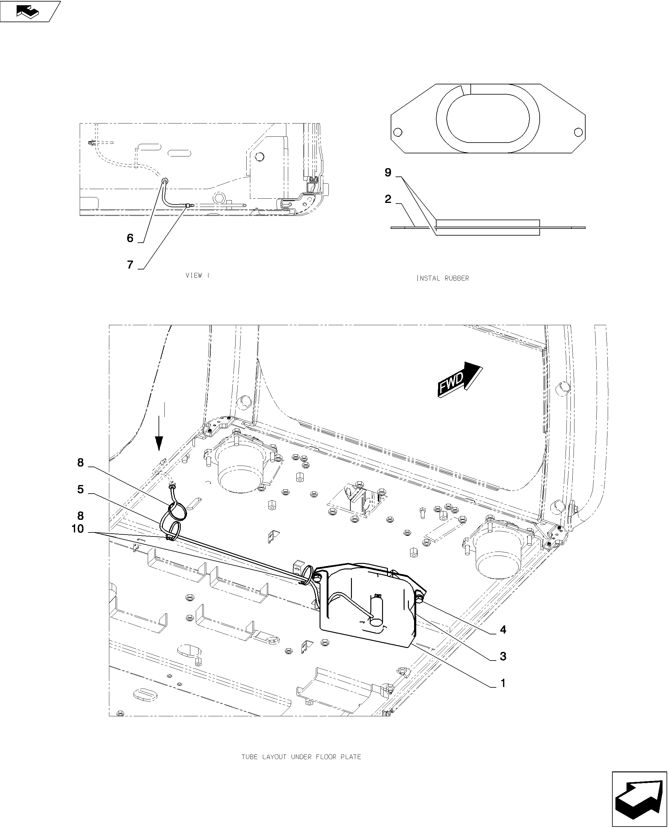 TANK ASSEMBLY, WASHER — kobelco parts diagram