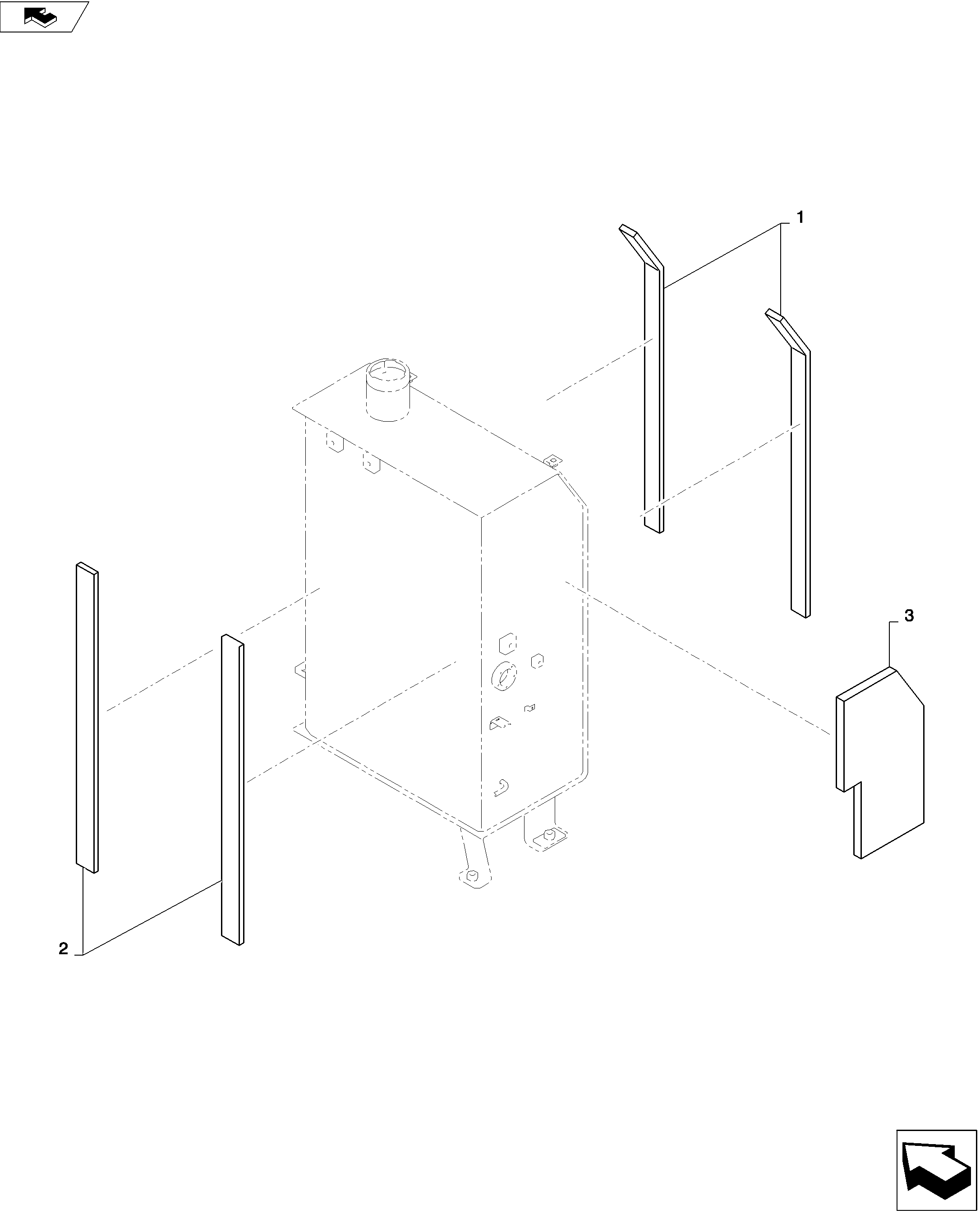 FUEL TANK INSTALLATION — kobelco parts diagram