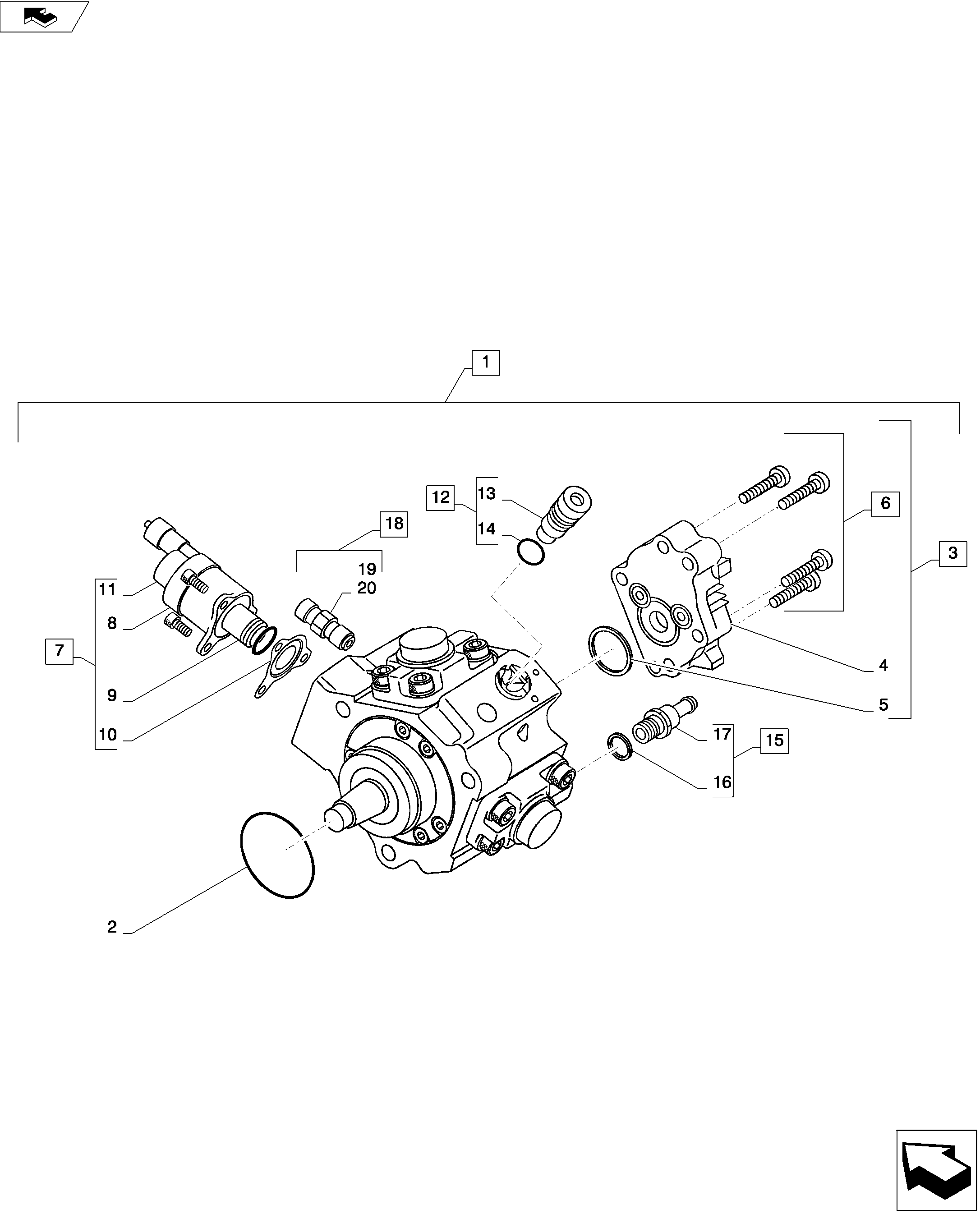 INJECTION PUMP — kobelco parts diagram