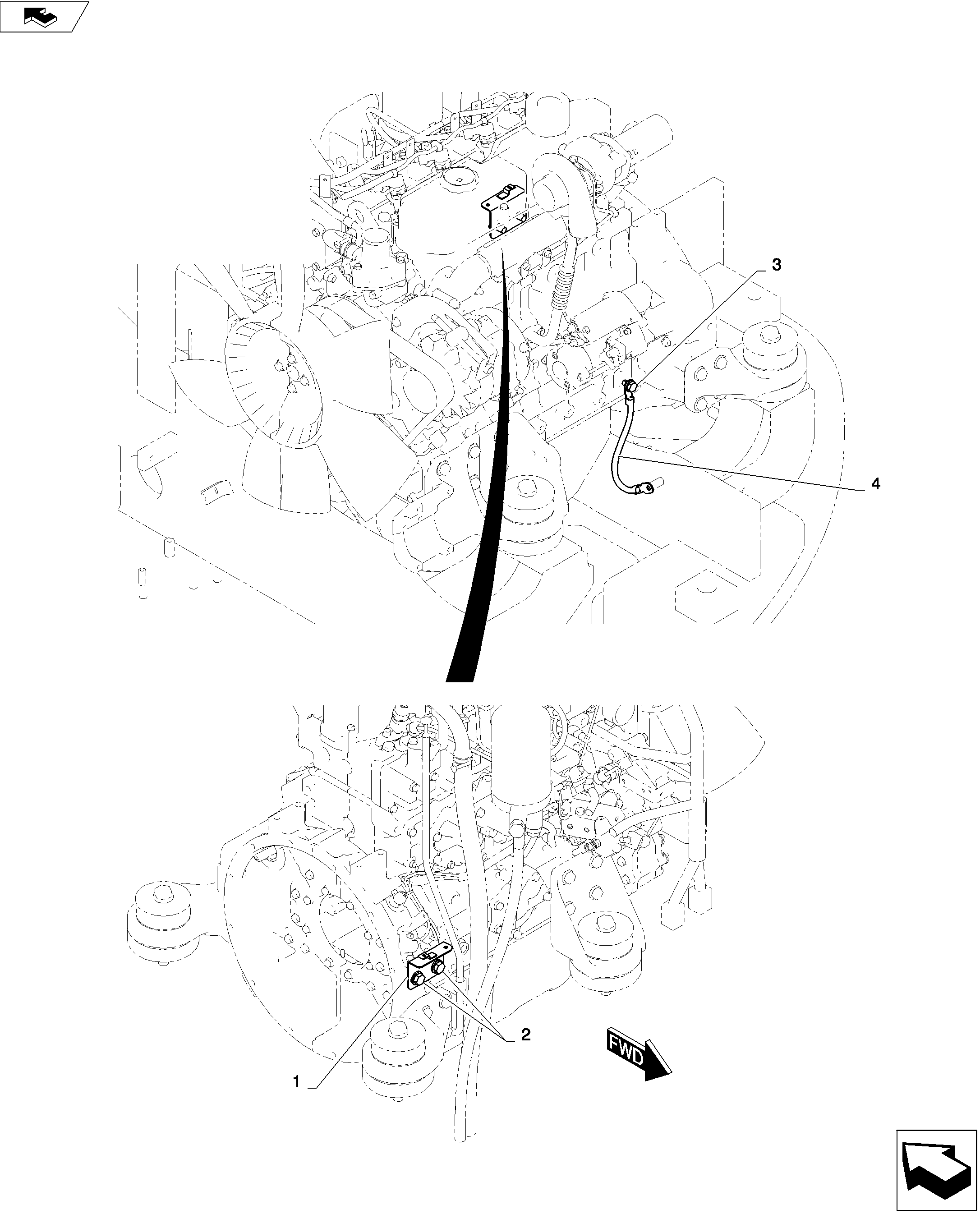 HARNESS ASSEMBLY, ENGINE — kobelco parts diagram