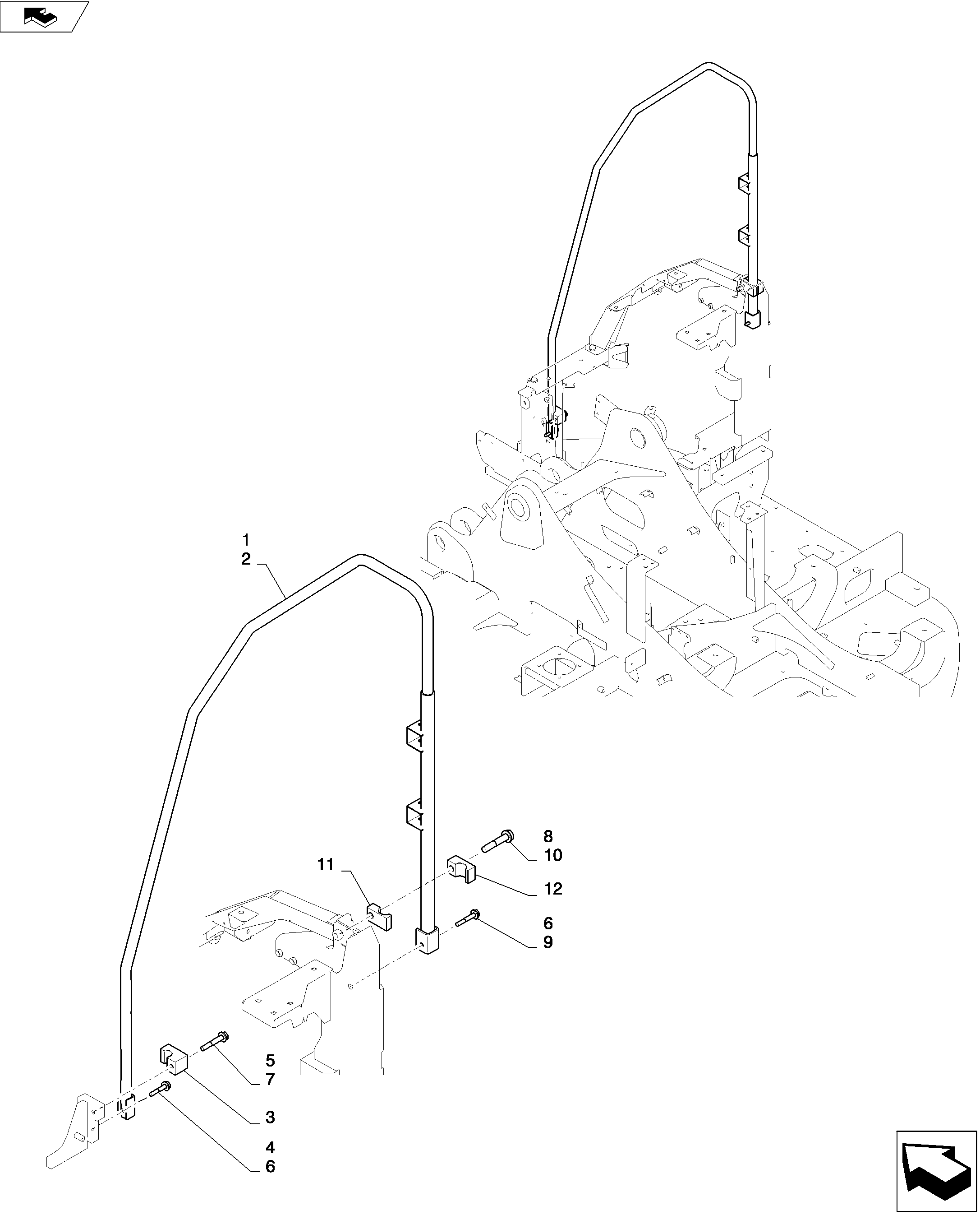GUARD INSTALLATION — kobelco parts diagram