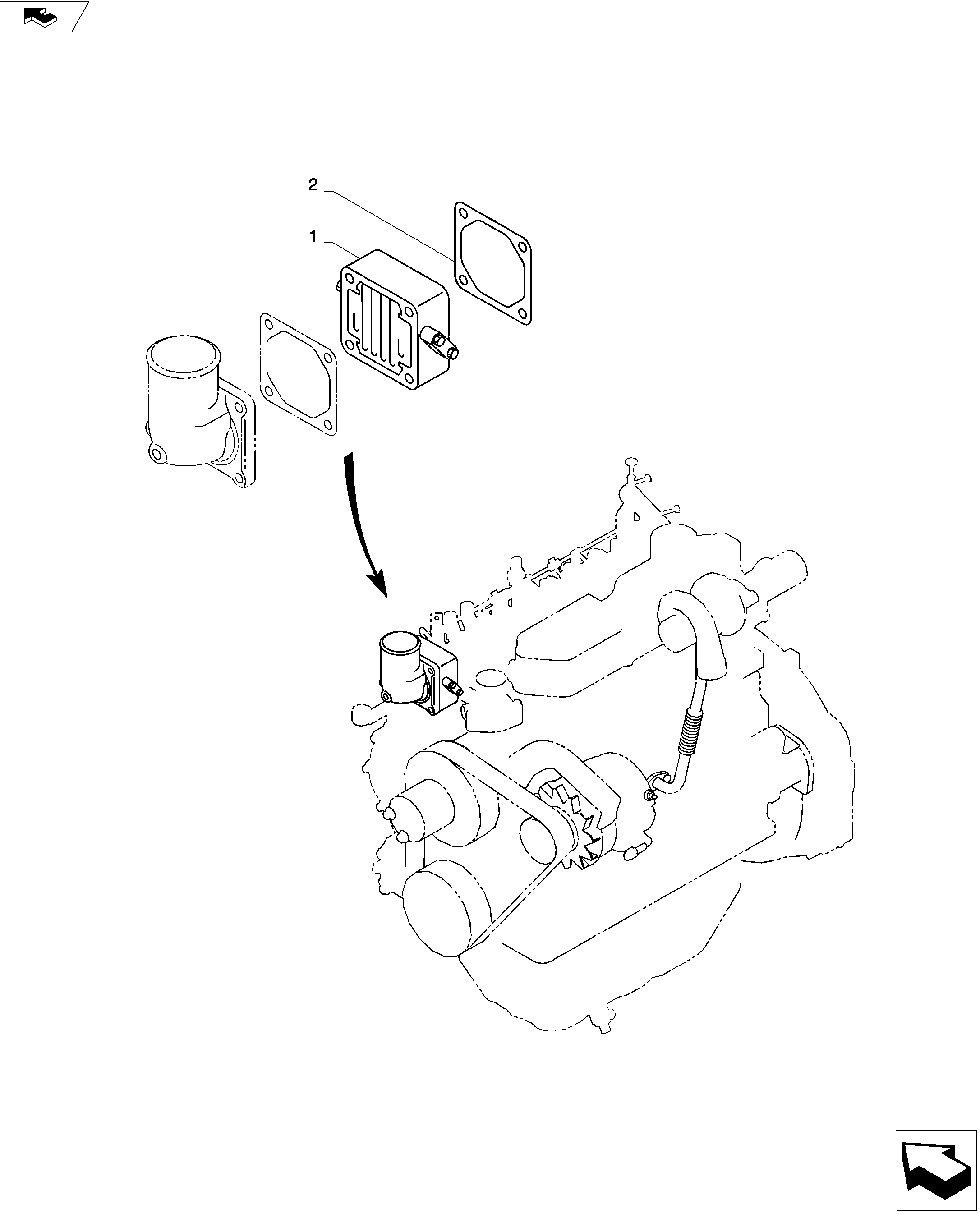 AIR HEATER & WIRE — kobelco parts diagram