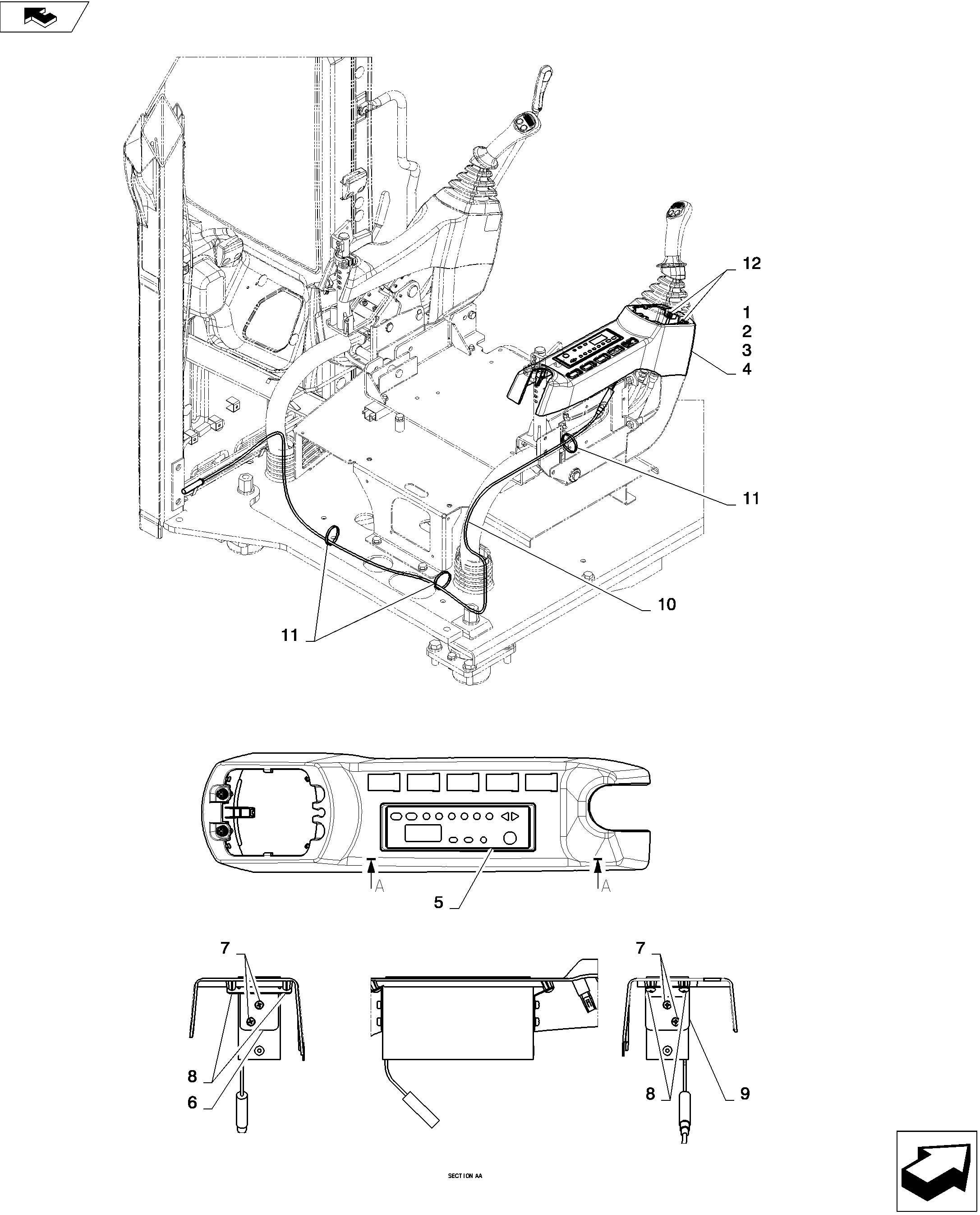 CONTROLS, OPERATORS — kobelco parts diagram