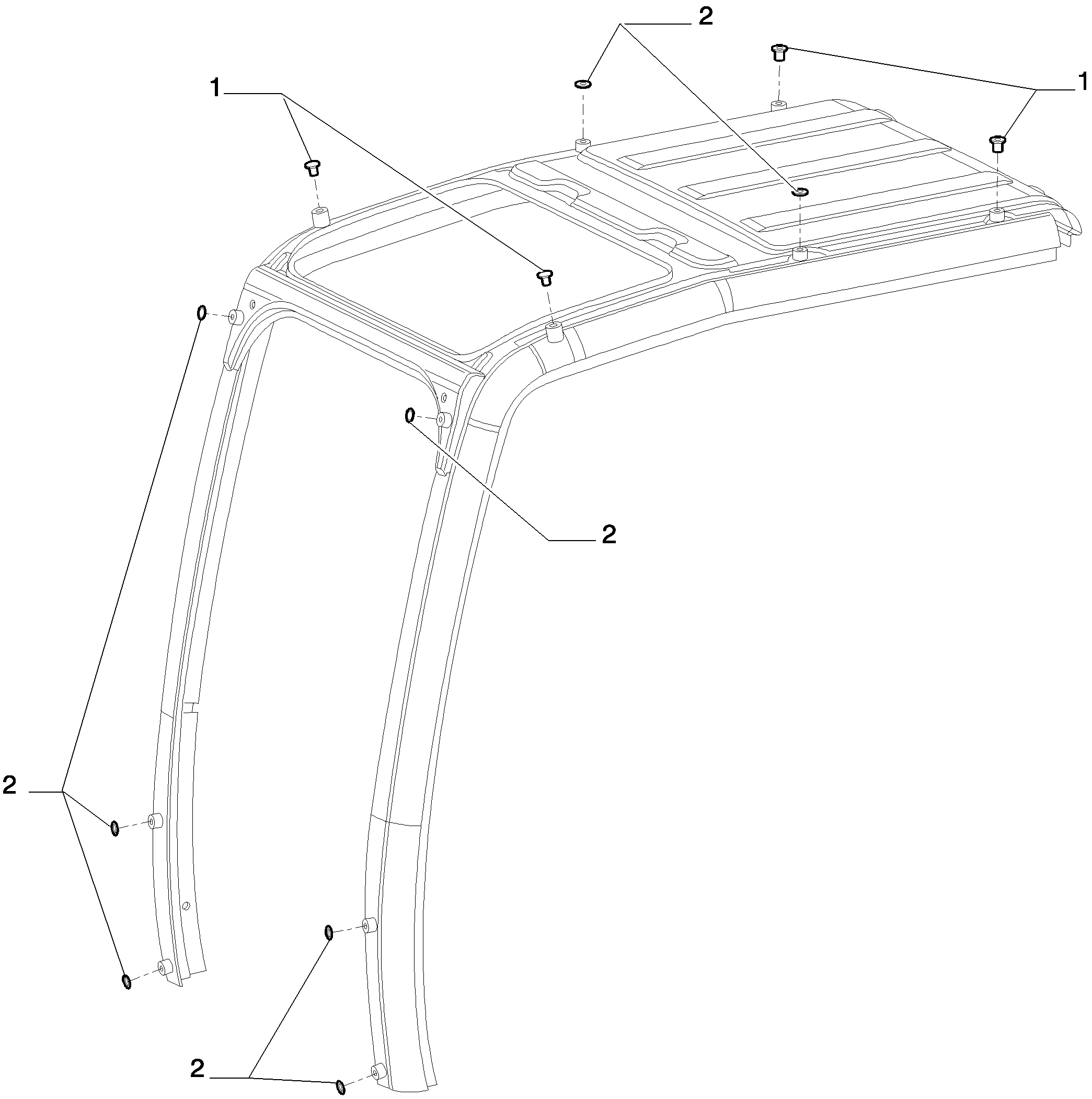 CAB - SEAL ASSY — kobelco parts diagram