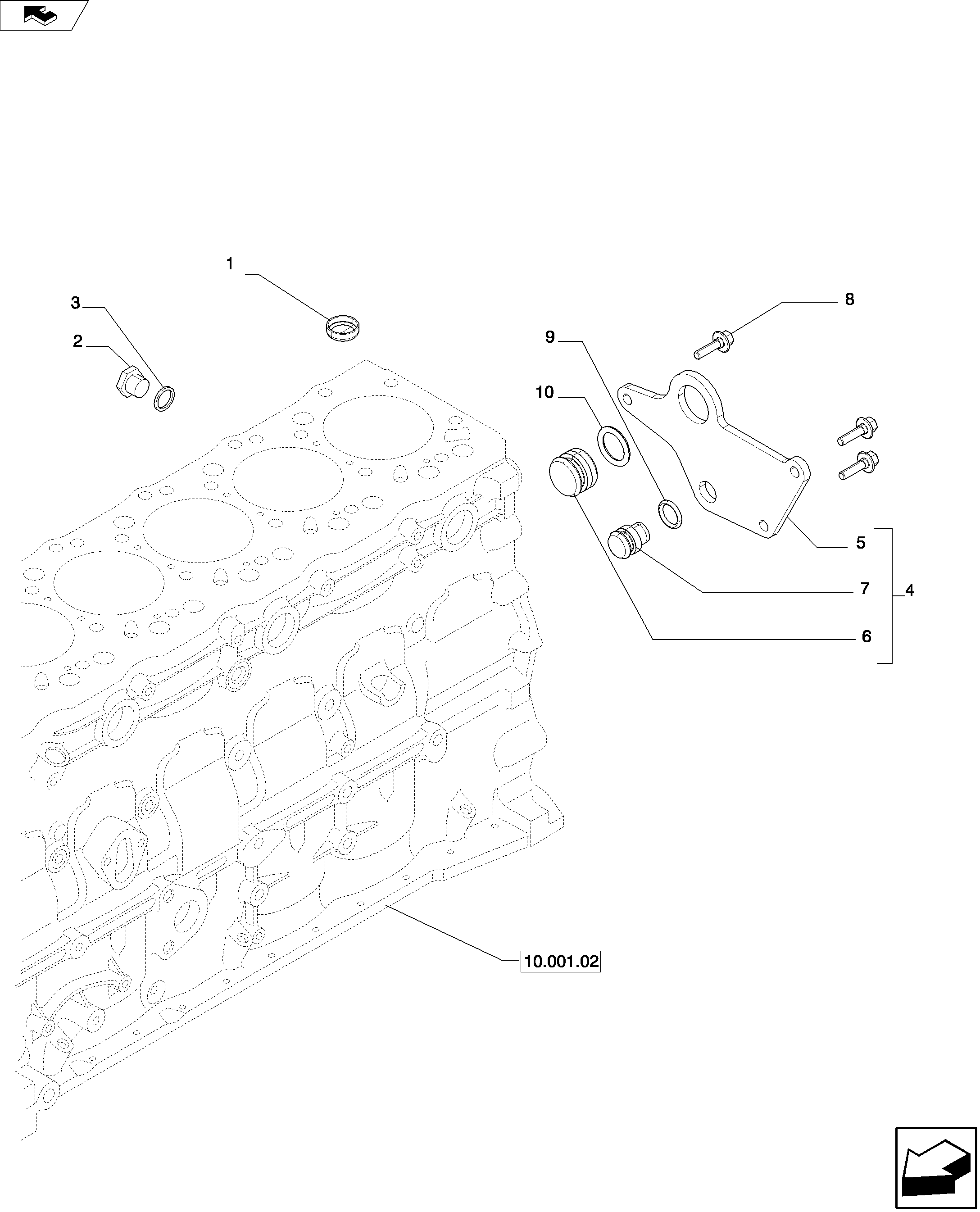 ENGINE BREATHERS (504331902) — kobelco parts diagram