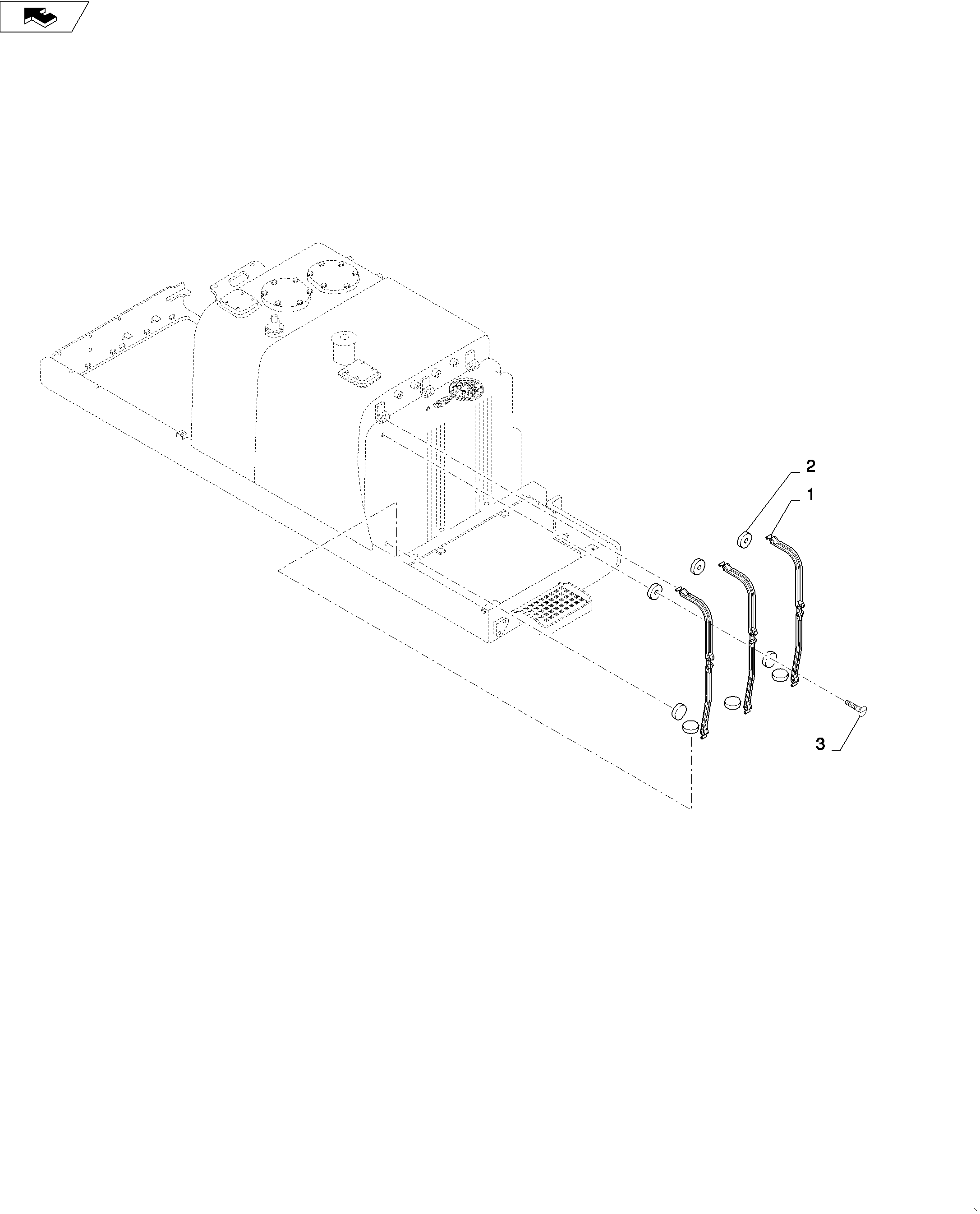 TANK - MOUNTING (UREA) — kobelco parts diagram