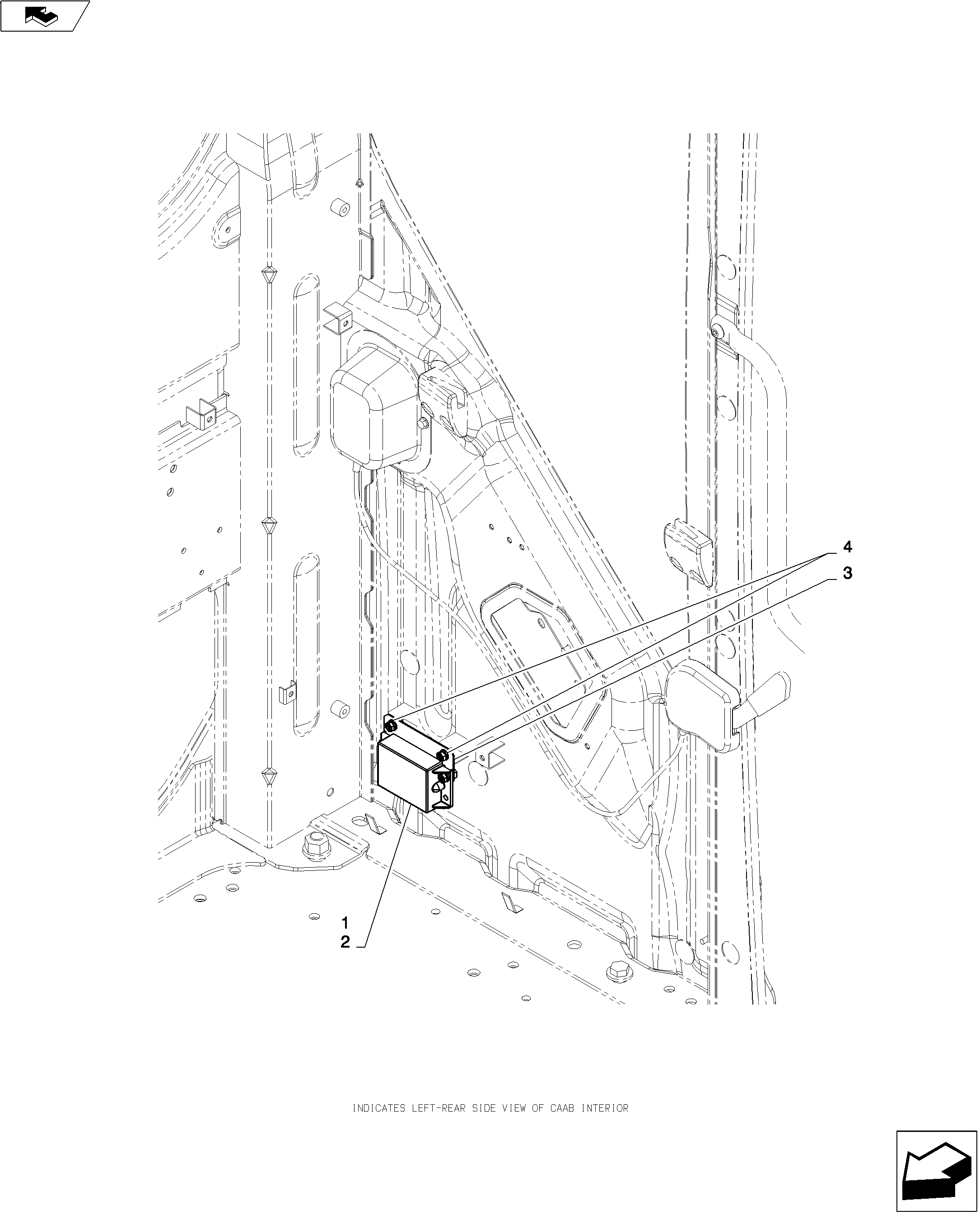 MONITER INSTALL — kobelco parts diagram