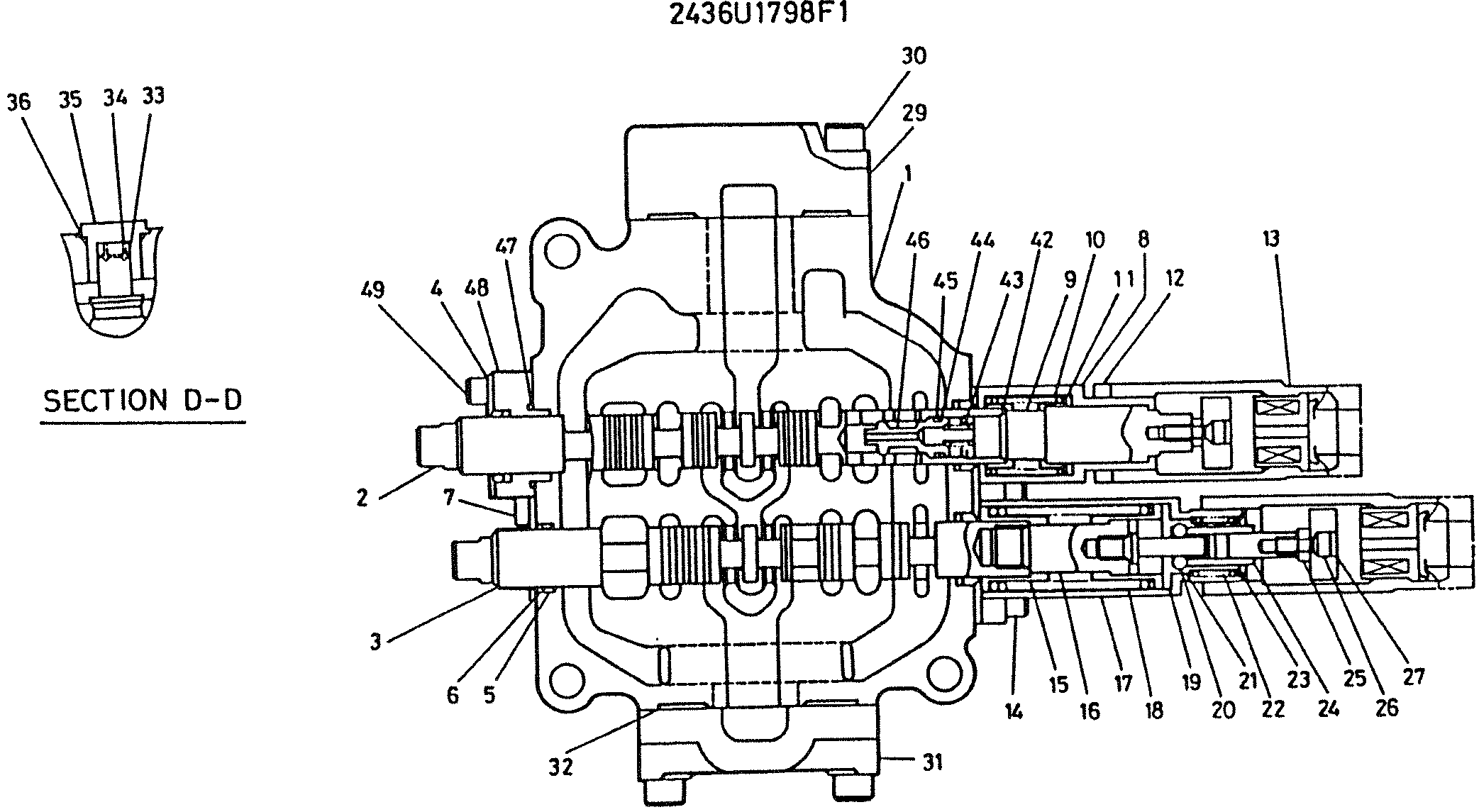 VALVE ASSY, CONTROL — kobelco parts diagram