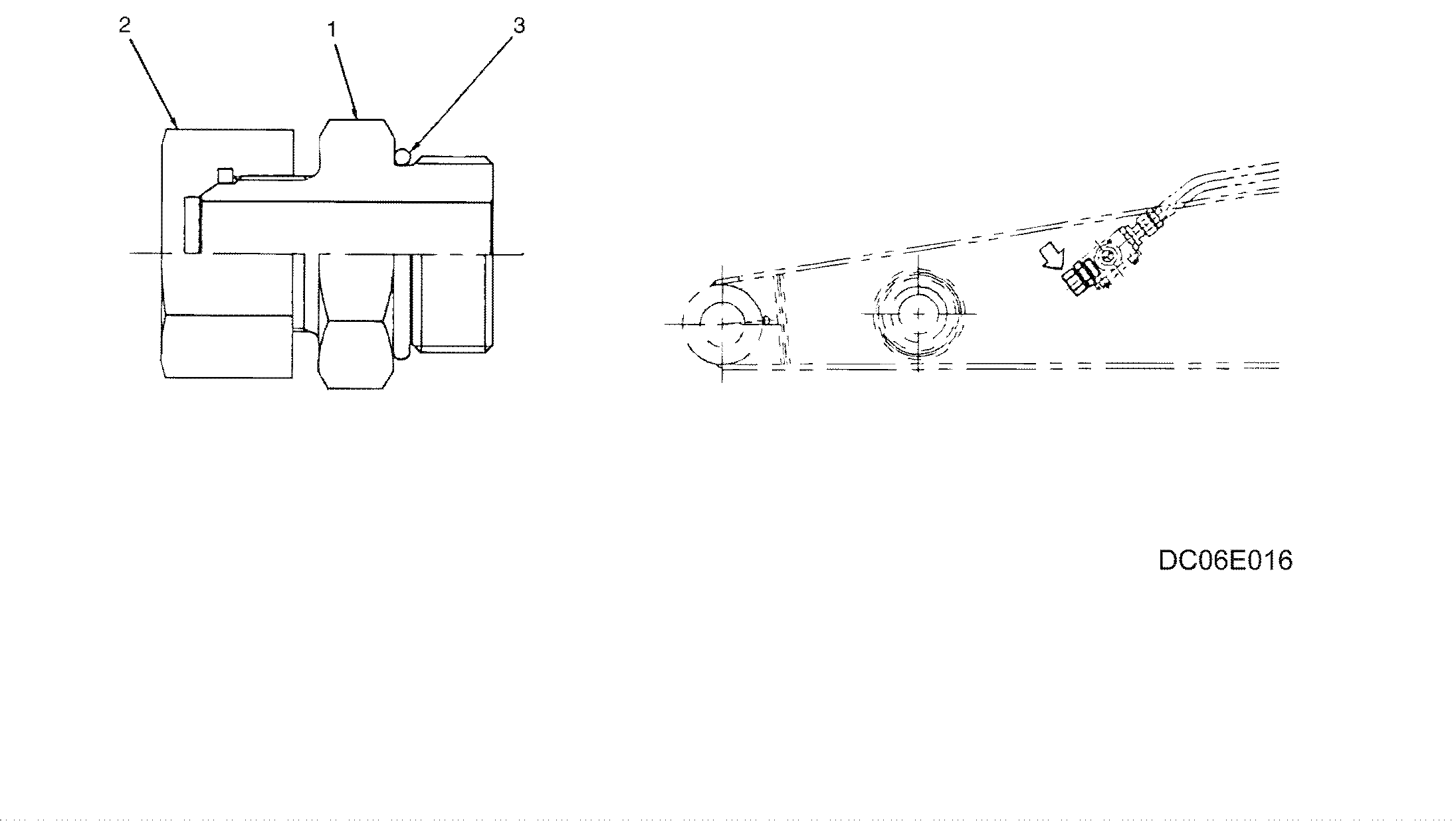 CONNECTOR ASSY  (NIBBER & BREAKER) YN43H01646F1 — kobelco parts diagram