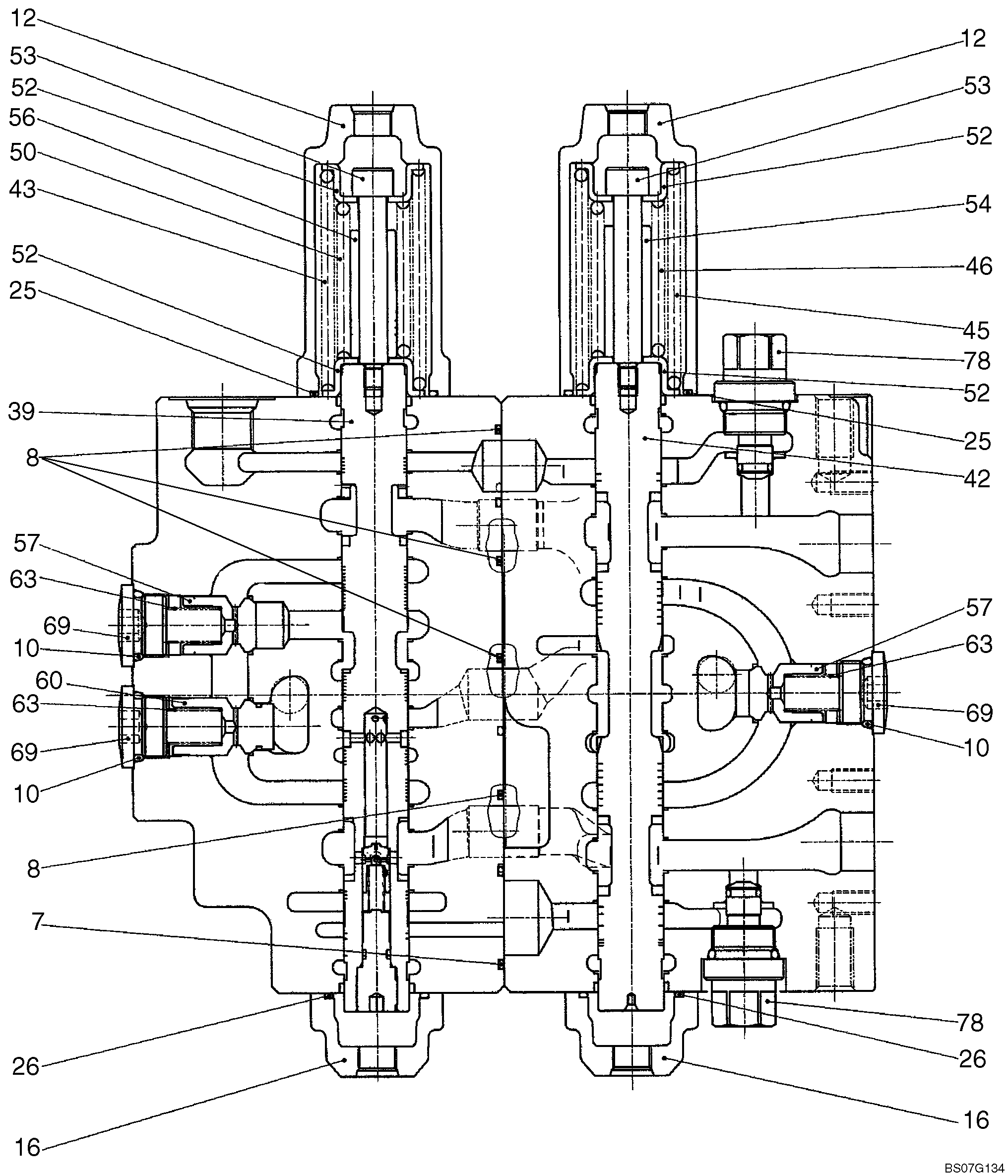 VALVE ASSEMBLY, CONTROL (LB30V00010F1), PAGE 6 OF 9 — kobelco parts diagram