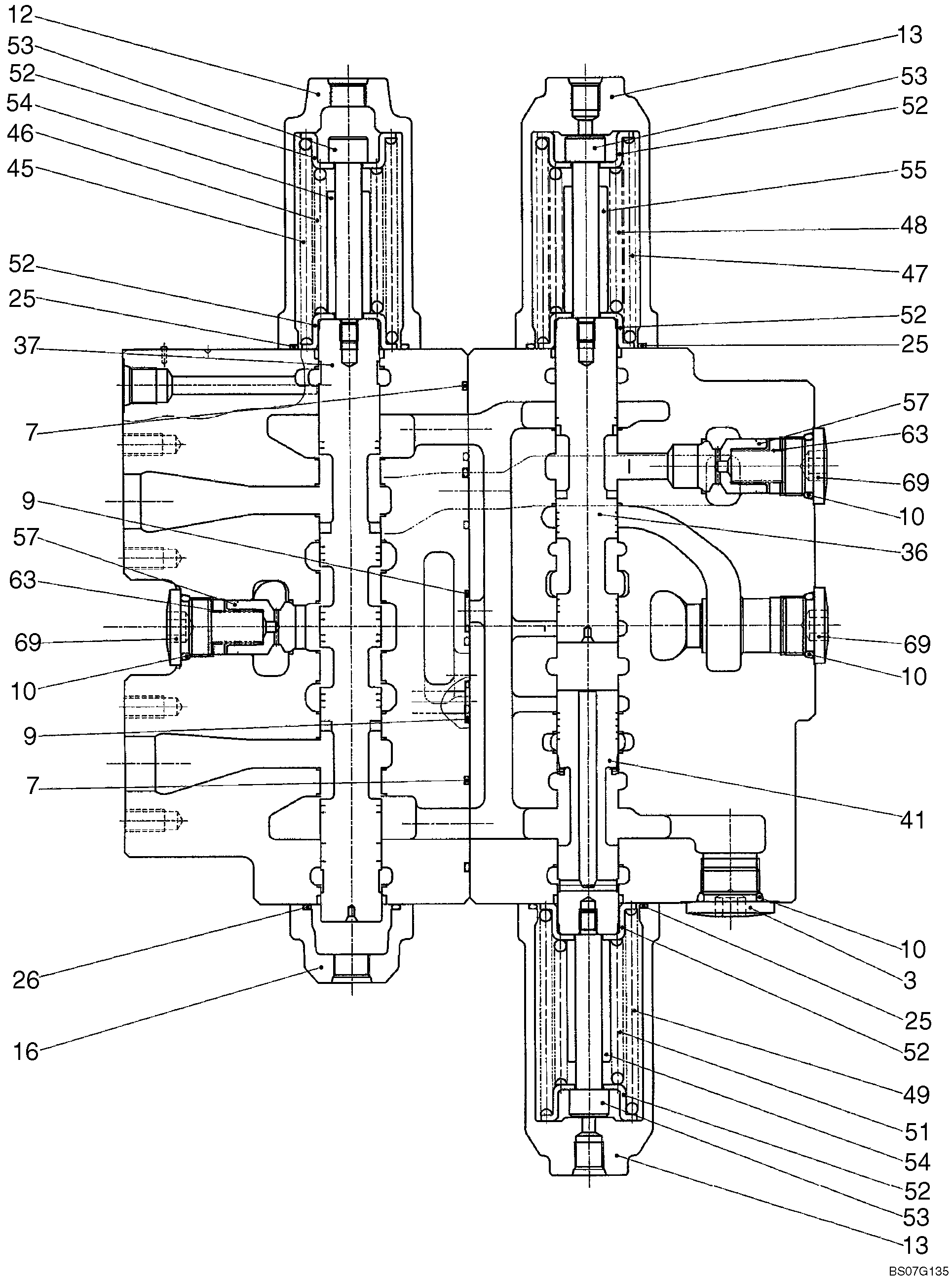 VALVE ASSEMBLY, CONTROL (LB30V00010F1), PAGE 7 OF 9 — kobelco parts diagram