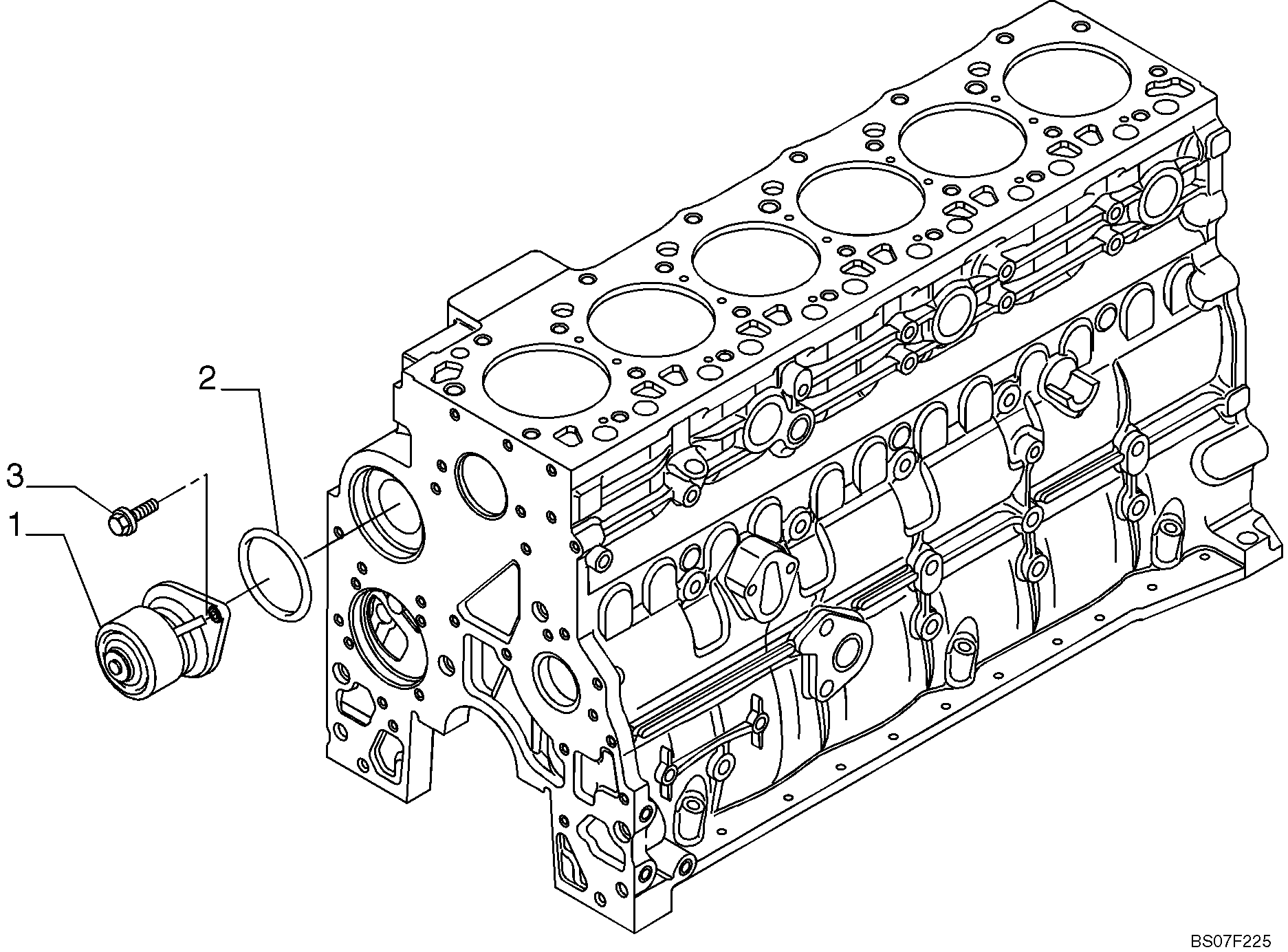 WATER PUMP (101230620001) — kobelco parts diagram