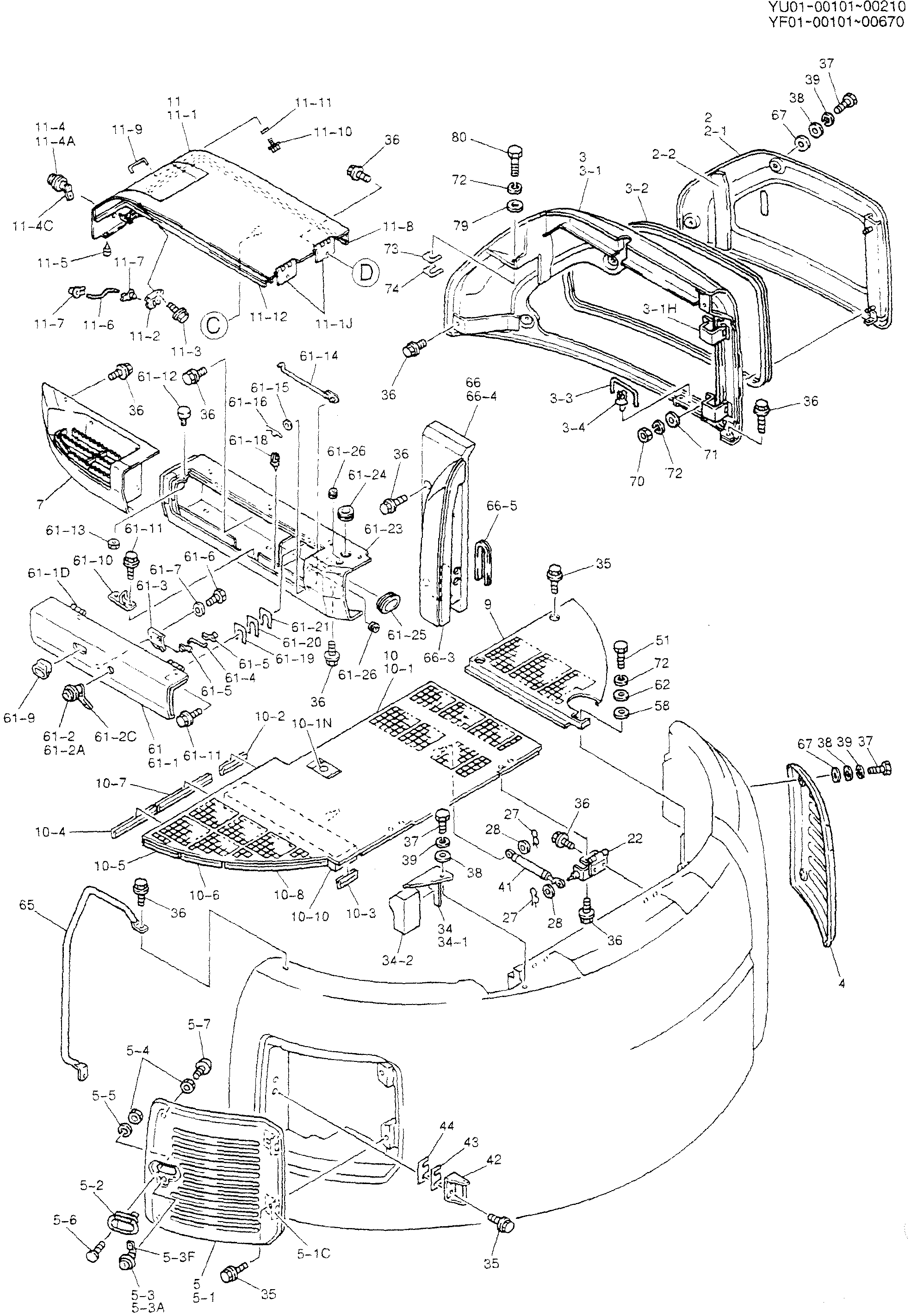 GUARD INSTAL — kobelco parts diagram