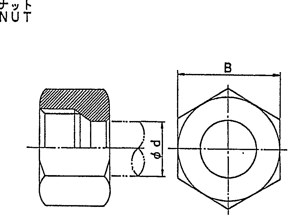 NUT AND SLEEVE PARTS — kobelco parts diagram