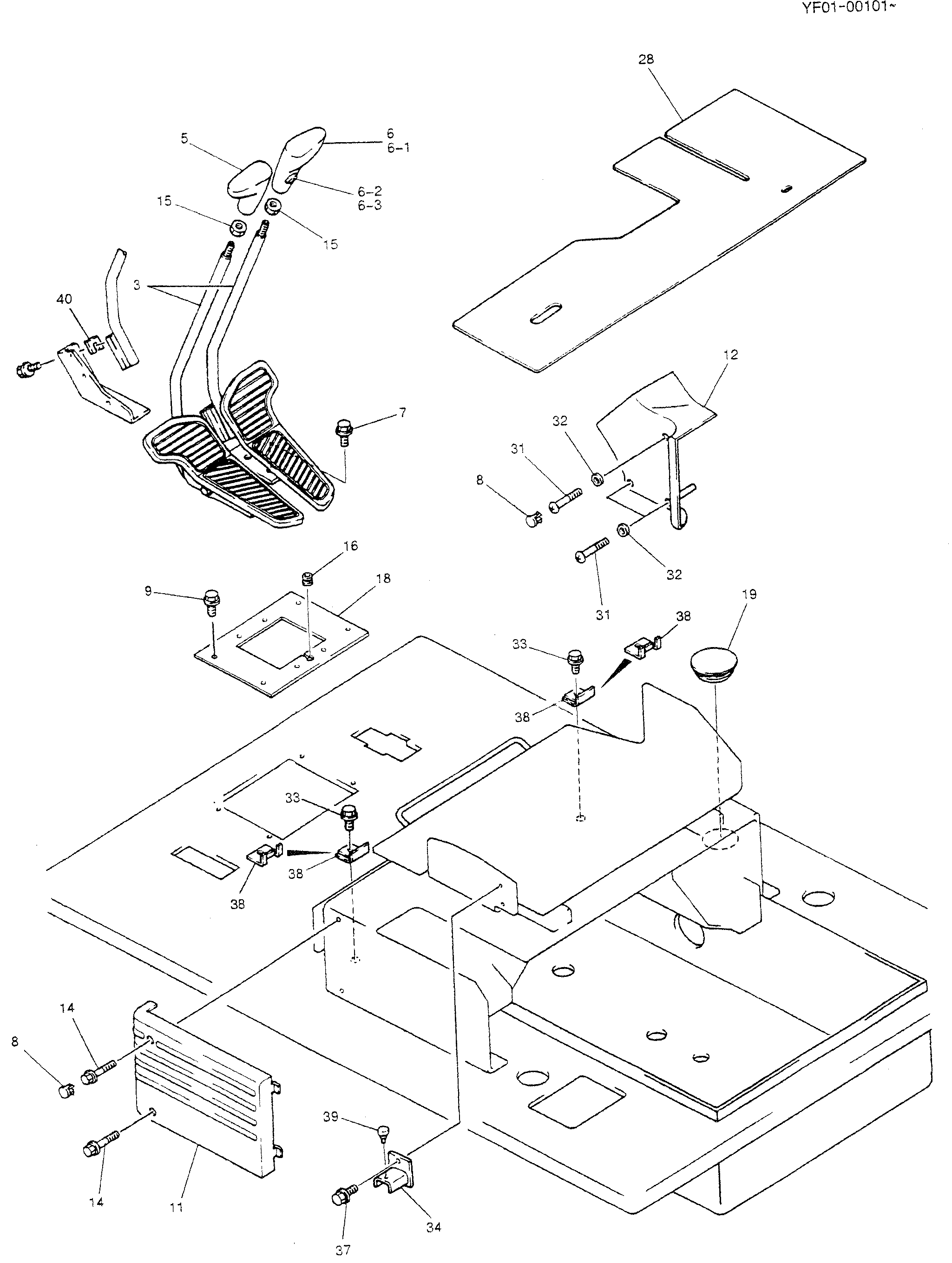 CONTROLS, OPERATORS — kobelco parts diagram
