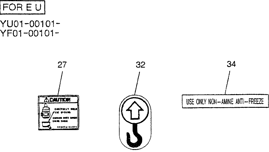 NAME PLATE INSTAL (P/N YN22T00143F1, STD) — kobelco parts diagram