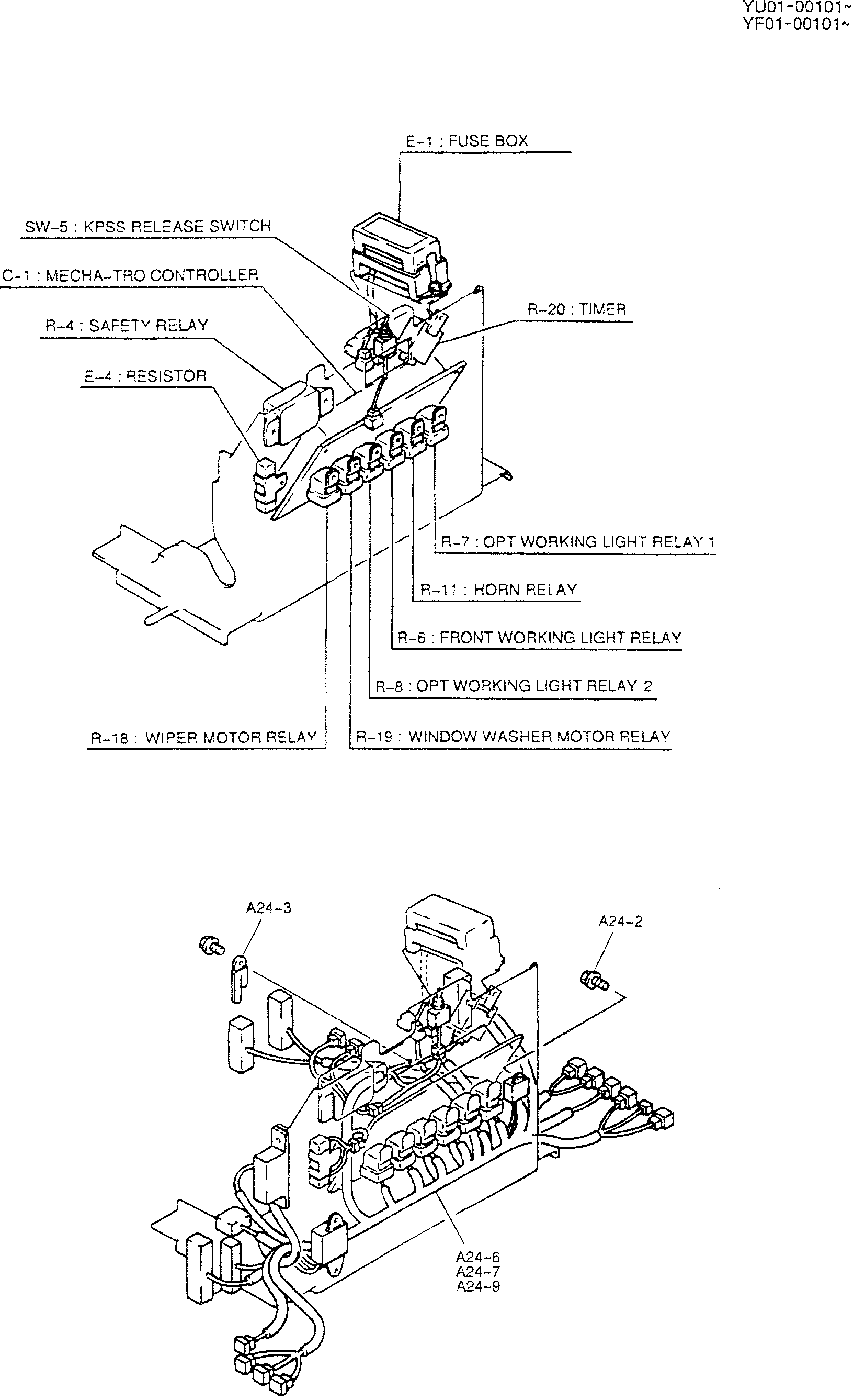 CONTROLLER GROUP — kobelco parts diagram