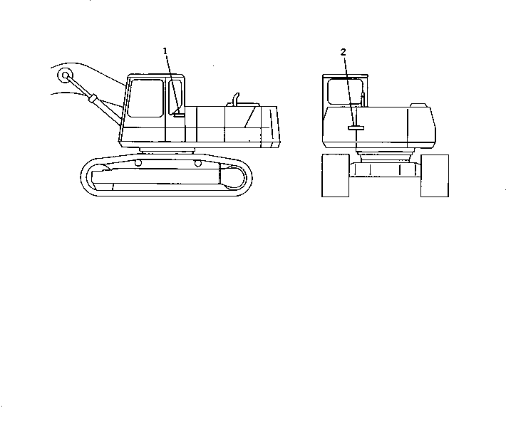 MARKS AND PLATES (CHASSIS SIDE) (MIGHTY) (KSP SPEC.) — komatsu parts diagram