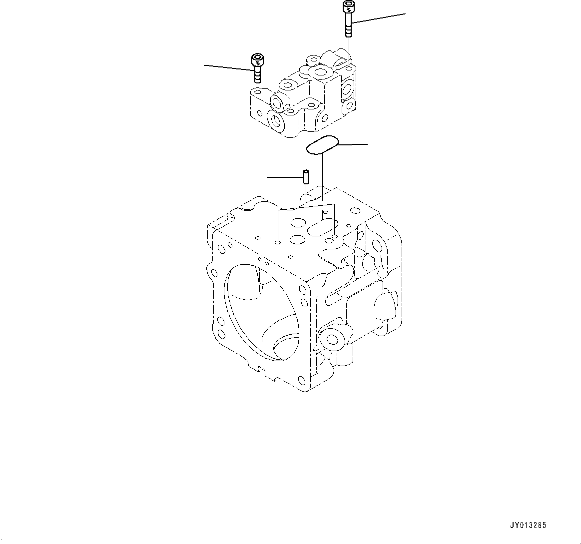 Hydraulic Pump and Motor, Fan Pump (5/6)(#90997-) — komatsu parts diagram