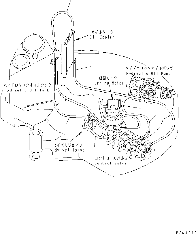 PERIODICAL REPLACEMENT CRITICAL PARTS (3/3) (HYDRAULIC RET. HOSE) — komatsu parts diagram