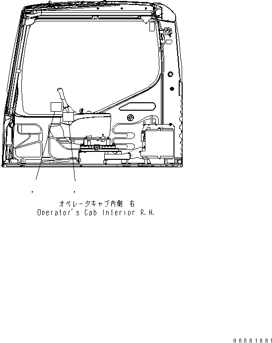 PLATE (FOR BREKER KIT) — komatsu parts diagram