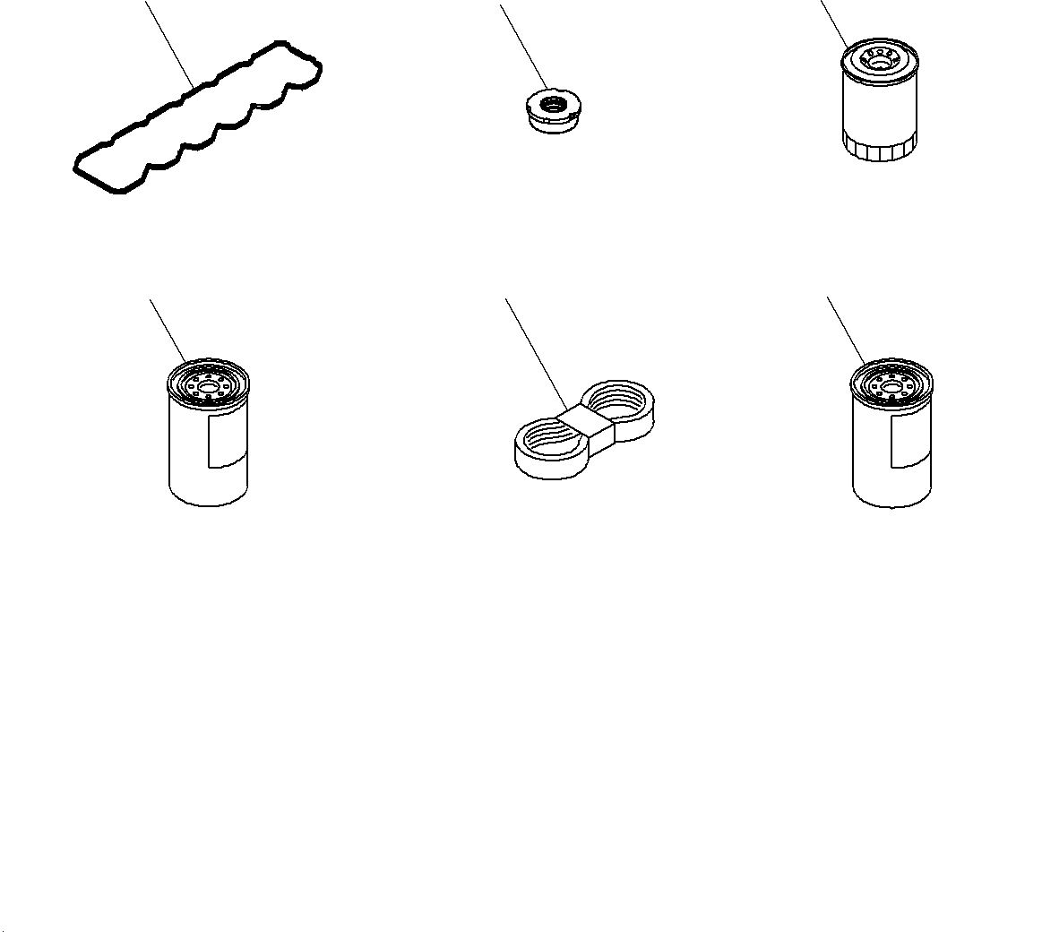 Spare Parts, (For 35 Amp. Sealed Alternator, Sandy and Dusty Terrain Arrangement)(#26546230-) — komatsu parts diagram