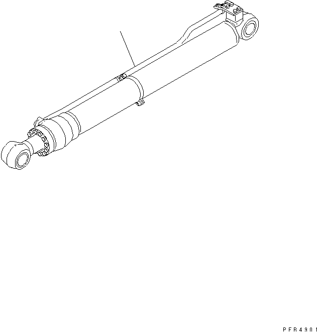 ARM CYLINDER — komatsu parts diagram
