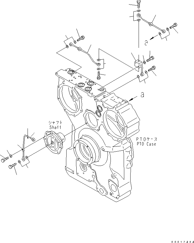POWER TAKE OFF (2/2) — komatsu parts diagram