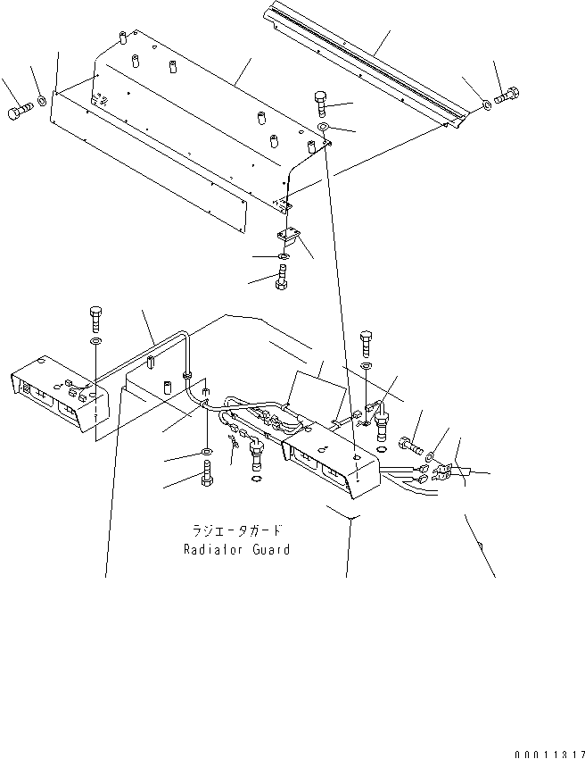 HEAD LAMP AND WIRING HARNESS (FOR HEAVY DUTY )(#20001-20213) — komatsu parts diagram