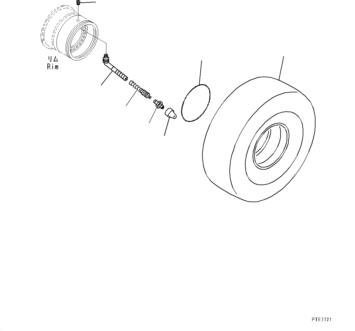Tire, (26.5-R25-One Star-L3, Tubeless Tires, XHA)(#10001-) — komatsu parts diagram