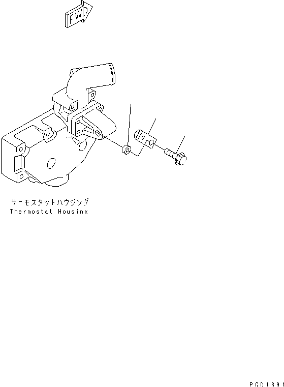 ALTERNATOR WIRING SUPPORT — komatsu parts diagram