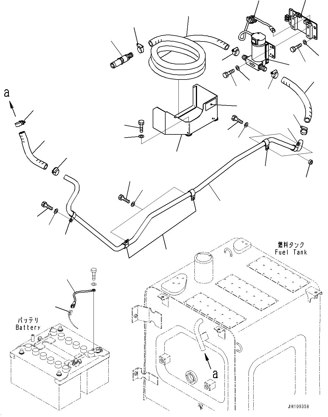 Refueling Pump, (#700001-) — komatsu parts diagram