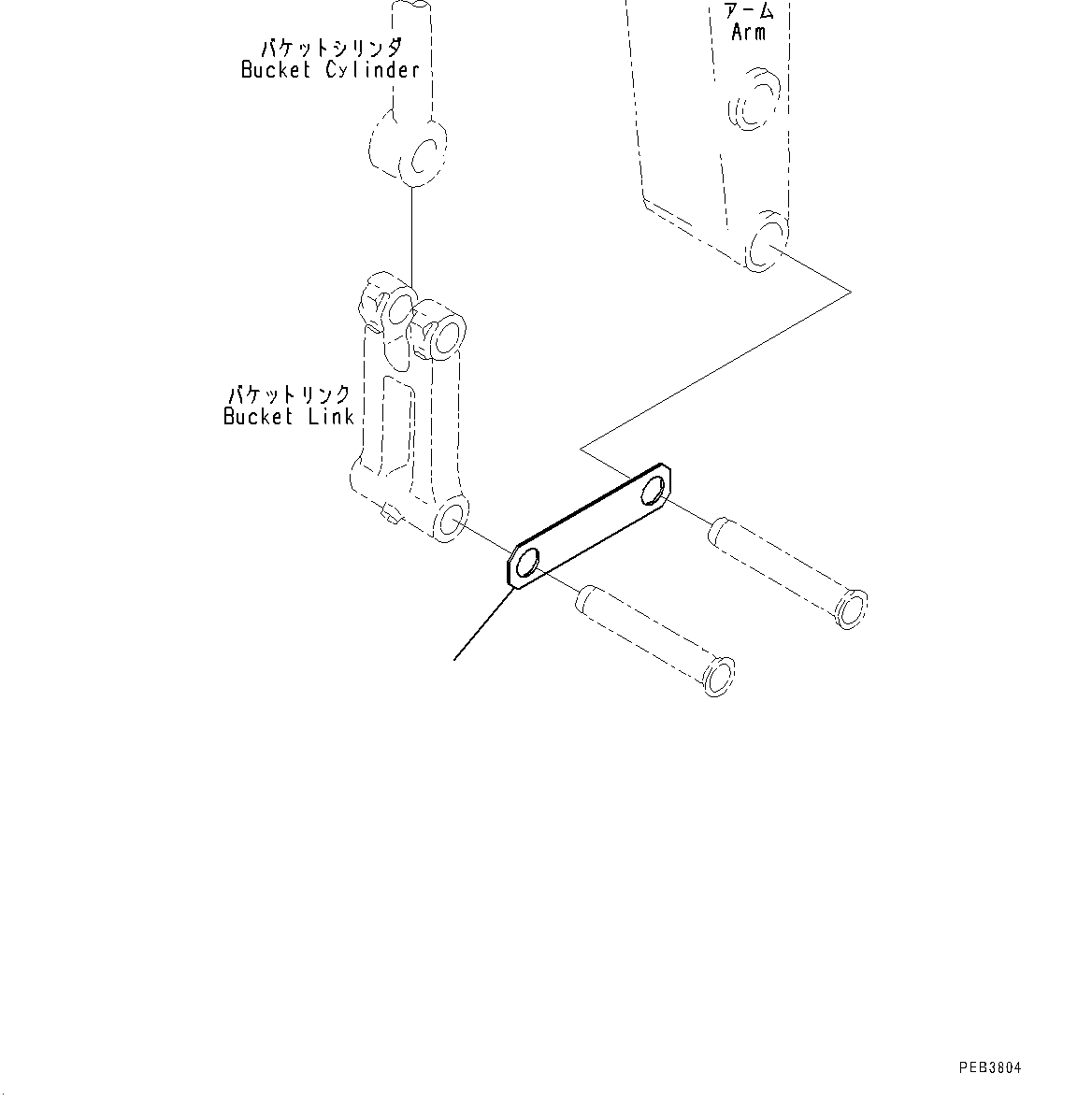Shipping Parts, (#700001-) — komatsu parts diagram