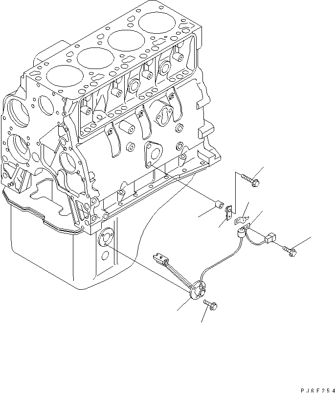 FLUID LEVEL SENSOR(#26304081-) — komatsu parts diagram
