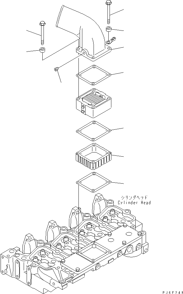 AIR CONNECTOR(#26304081-) — komatsu parts diagram