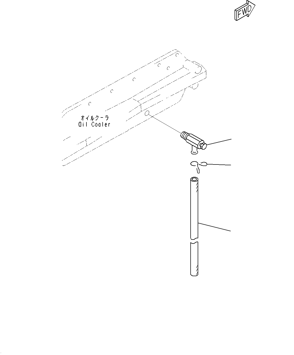 Water Drain Valve, (#567007-) — komatsu parts diagram