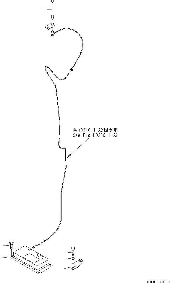 VHMS PARTS (AMPLIFIER) — komatsu parts diagram