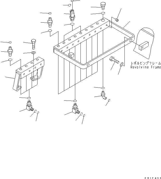 PPC LINES JOINT (JOINT, DECK) — komatsu parts diagram