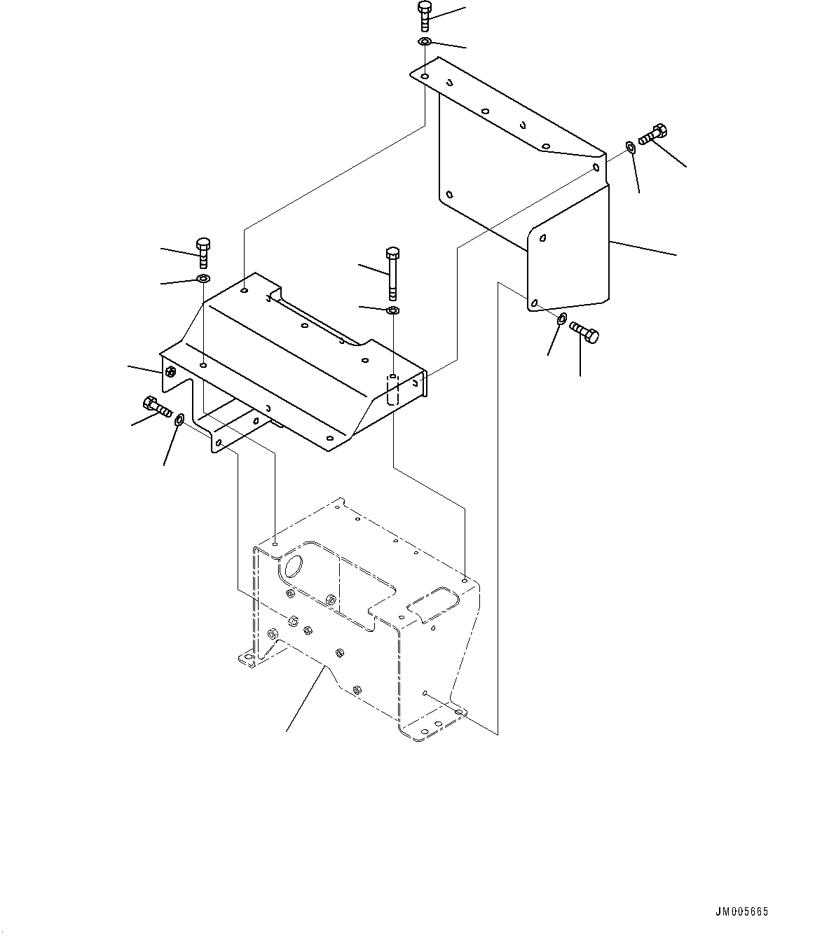 Anti-skid Brake System (ABS), Valve Cover (2/2) (With Anti-skid Brake System (ABS))(#20024-) — komatsu parts diagram
