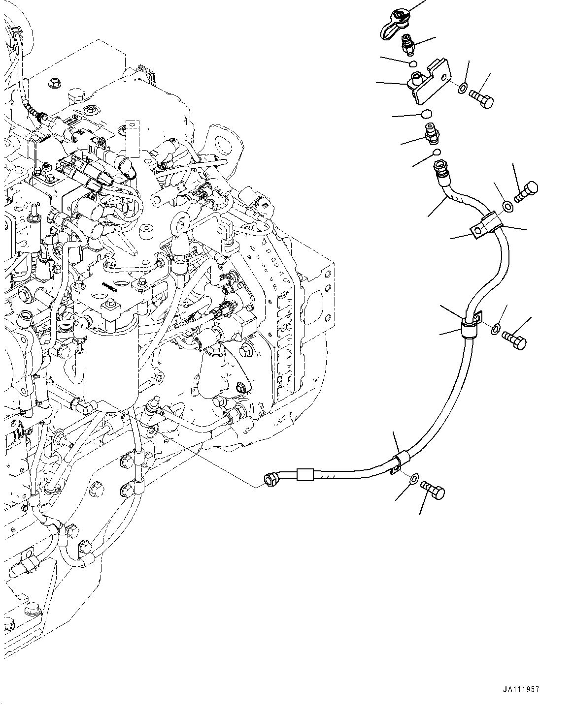 Pm-Clinic Connector, (#45339-) — komatsu parts diagram