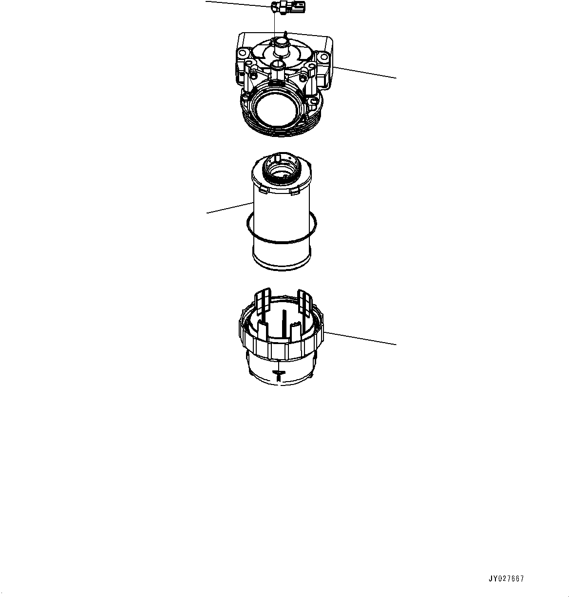 Komatsu Closed Crankcase Ventilation (KCCV) Piping, Komatsu Closed Crankcase Ventilation (KCCV)(#40001-41325) — komatsu parts diagram