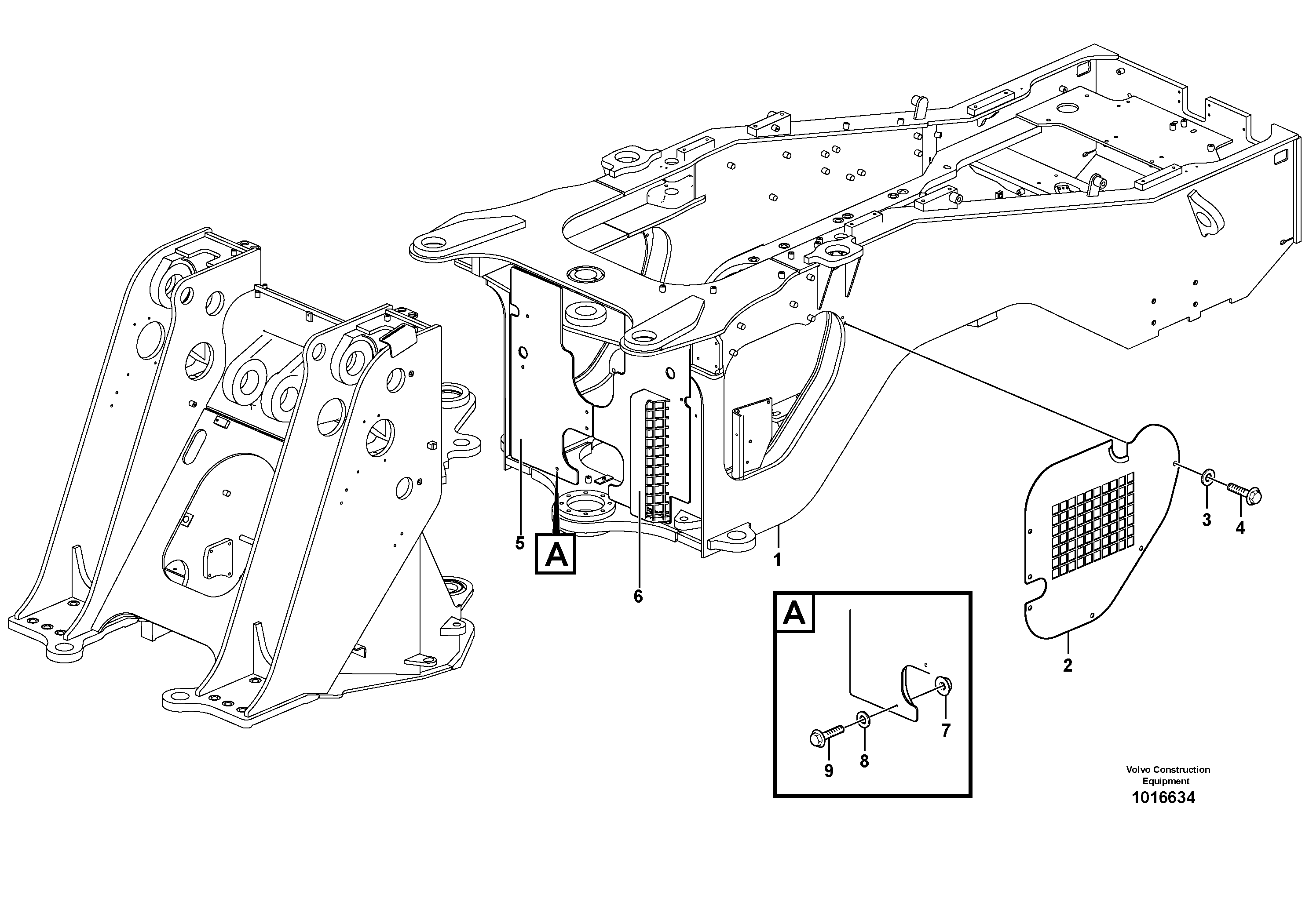 Protecting plates. 82207 — volvo parts diagram