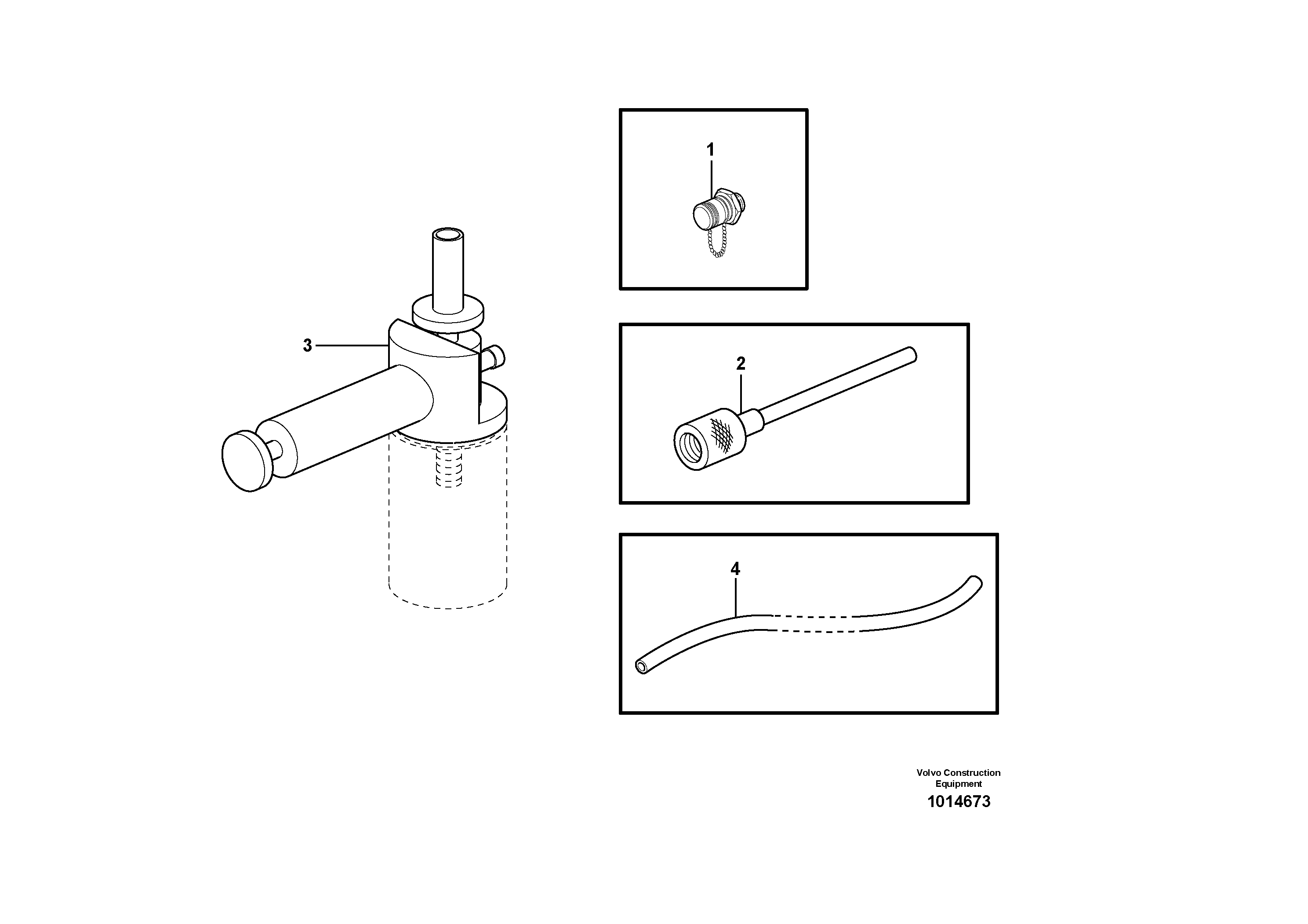 Tools oil test 82723 — volvo parts diagram