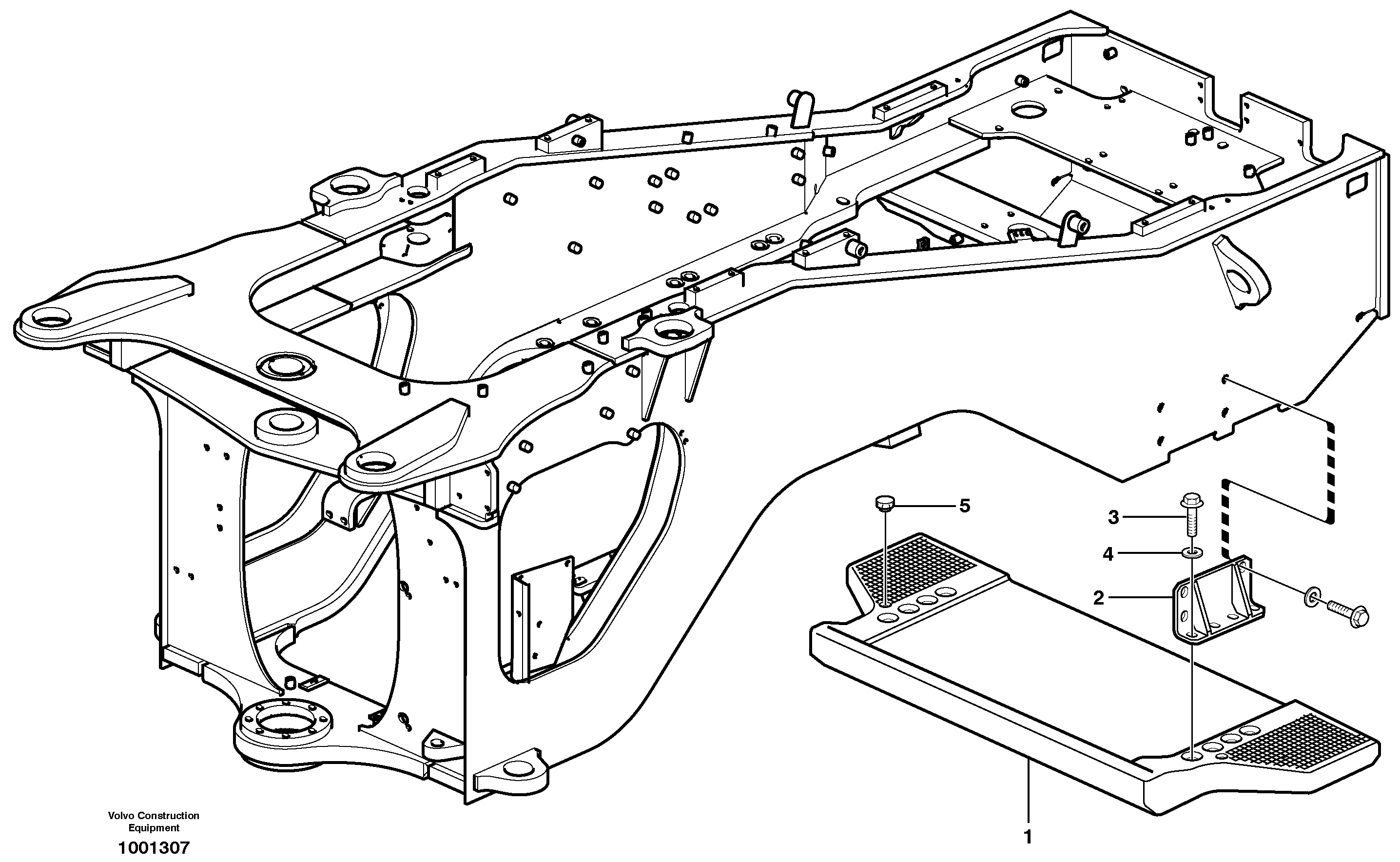 Counterweight 80944 — volvo parts diagram