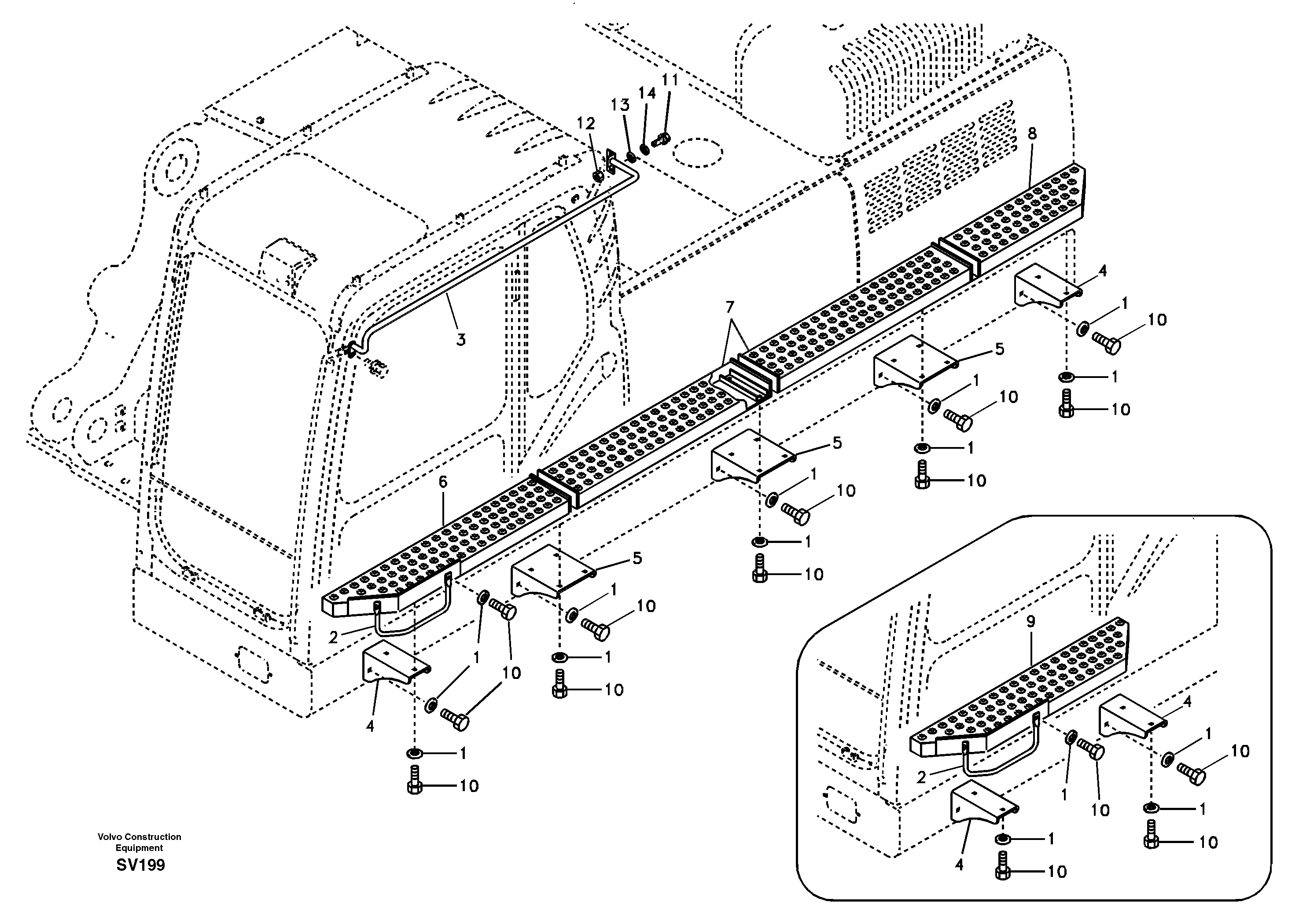 Walk Way — volvo parts diagram