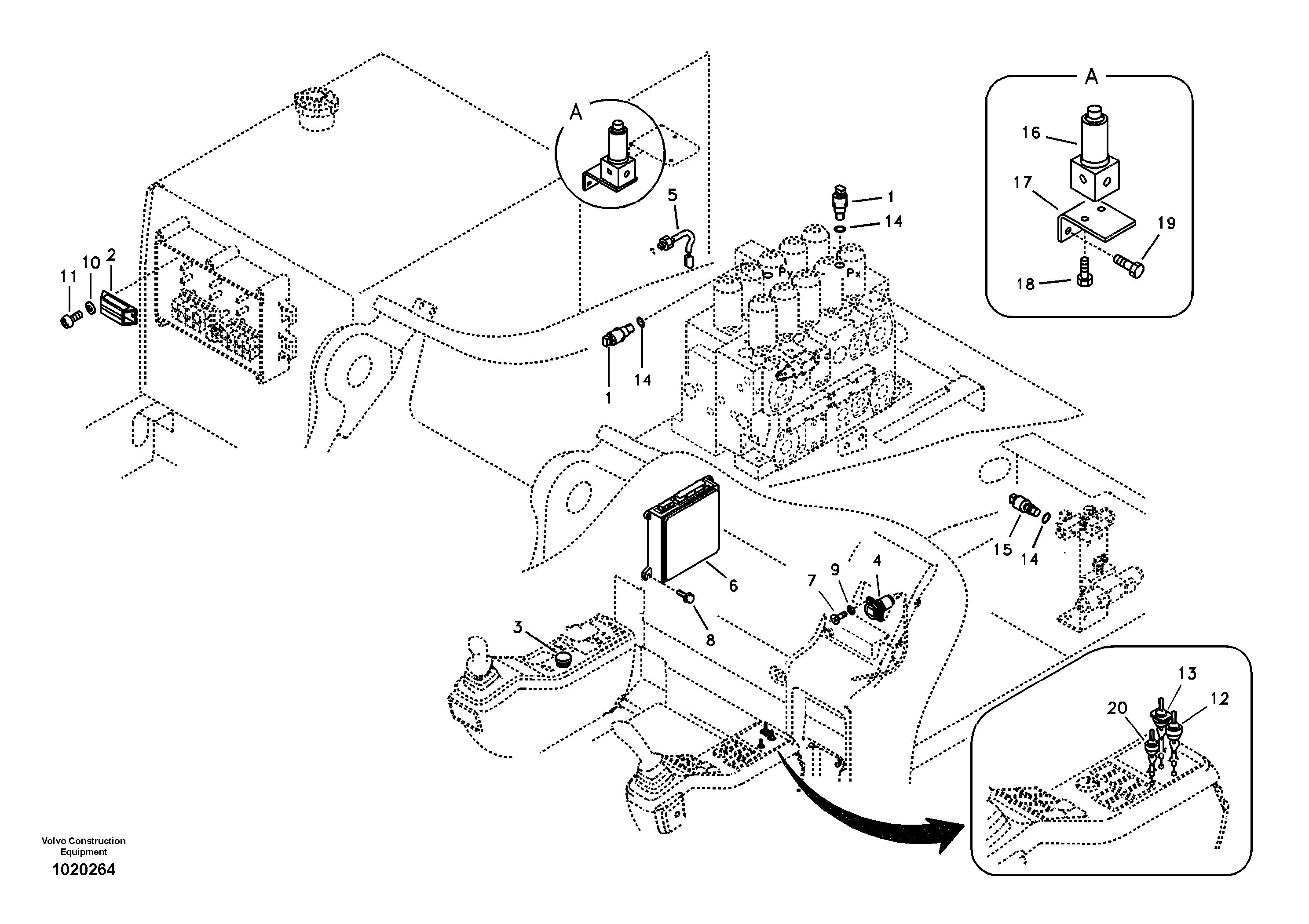 Electronic unit. — volvo parts diagram