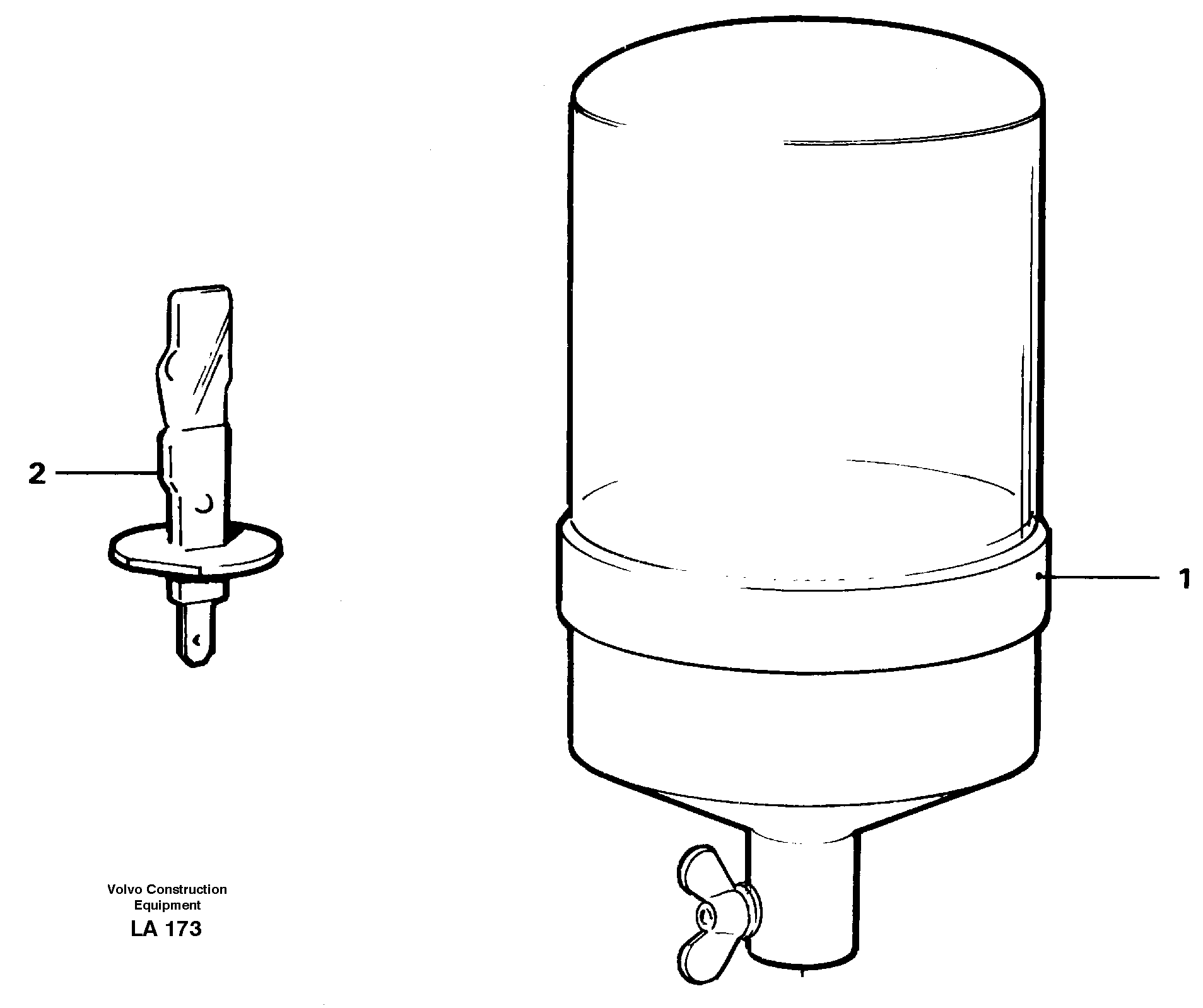 Rotating beacon  11997498 — volvo parts diagram