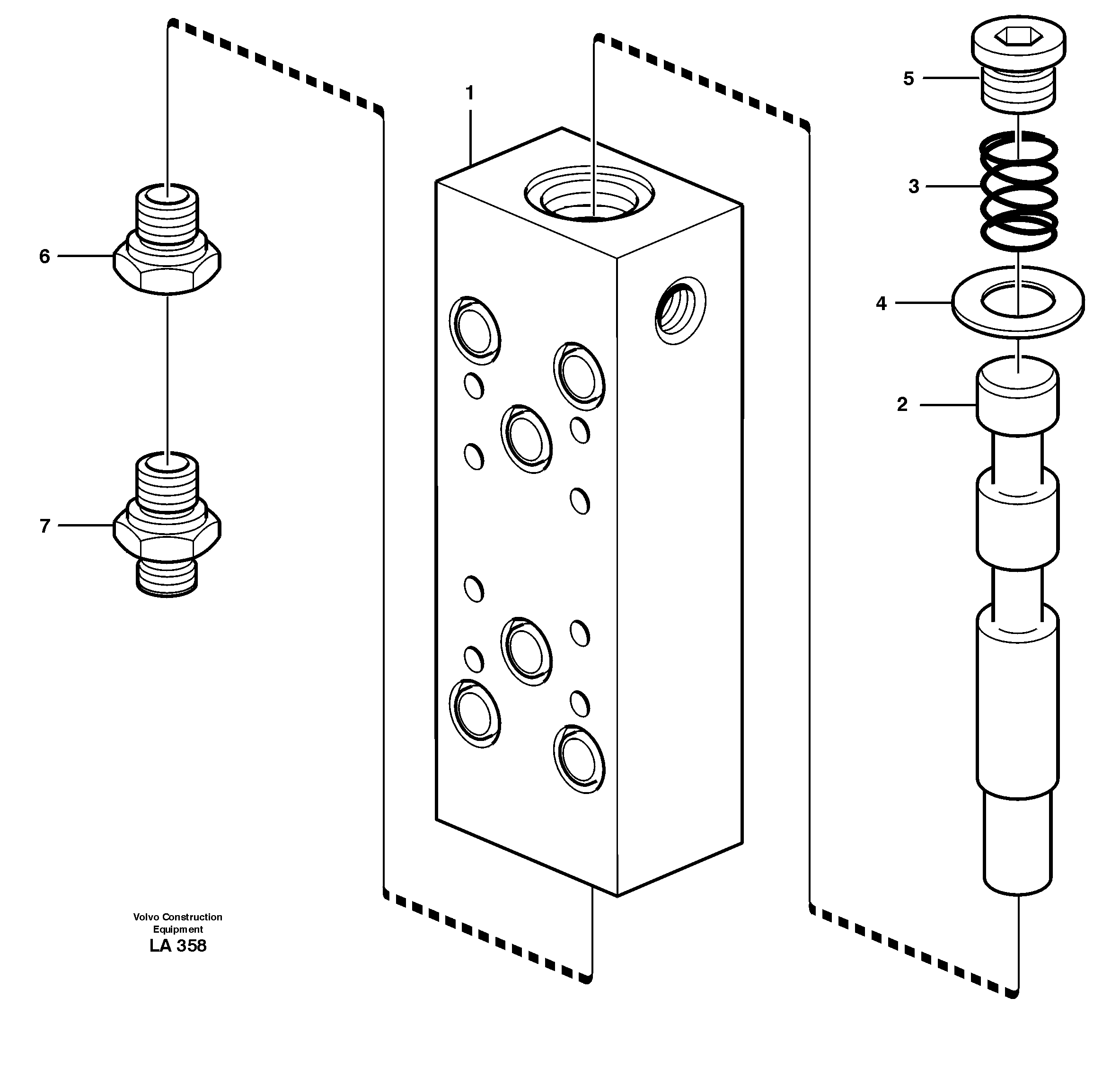 Float position valve — volvo parts diagram