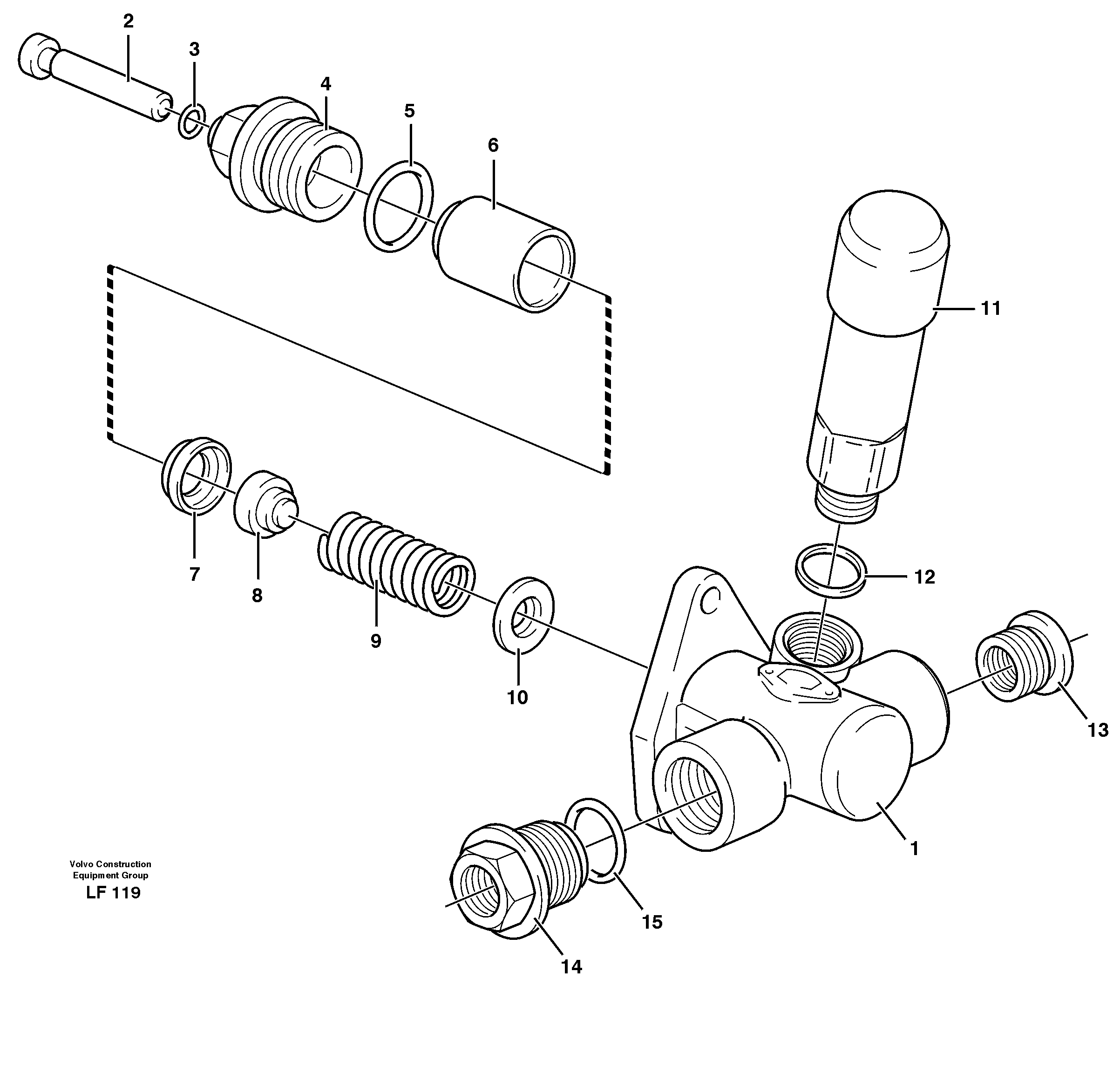 Feed pump — volvo parts diagram